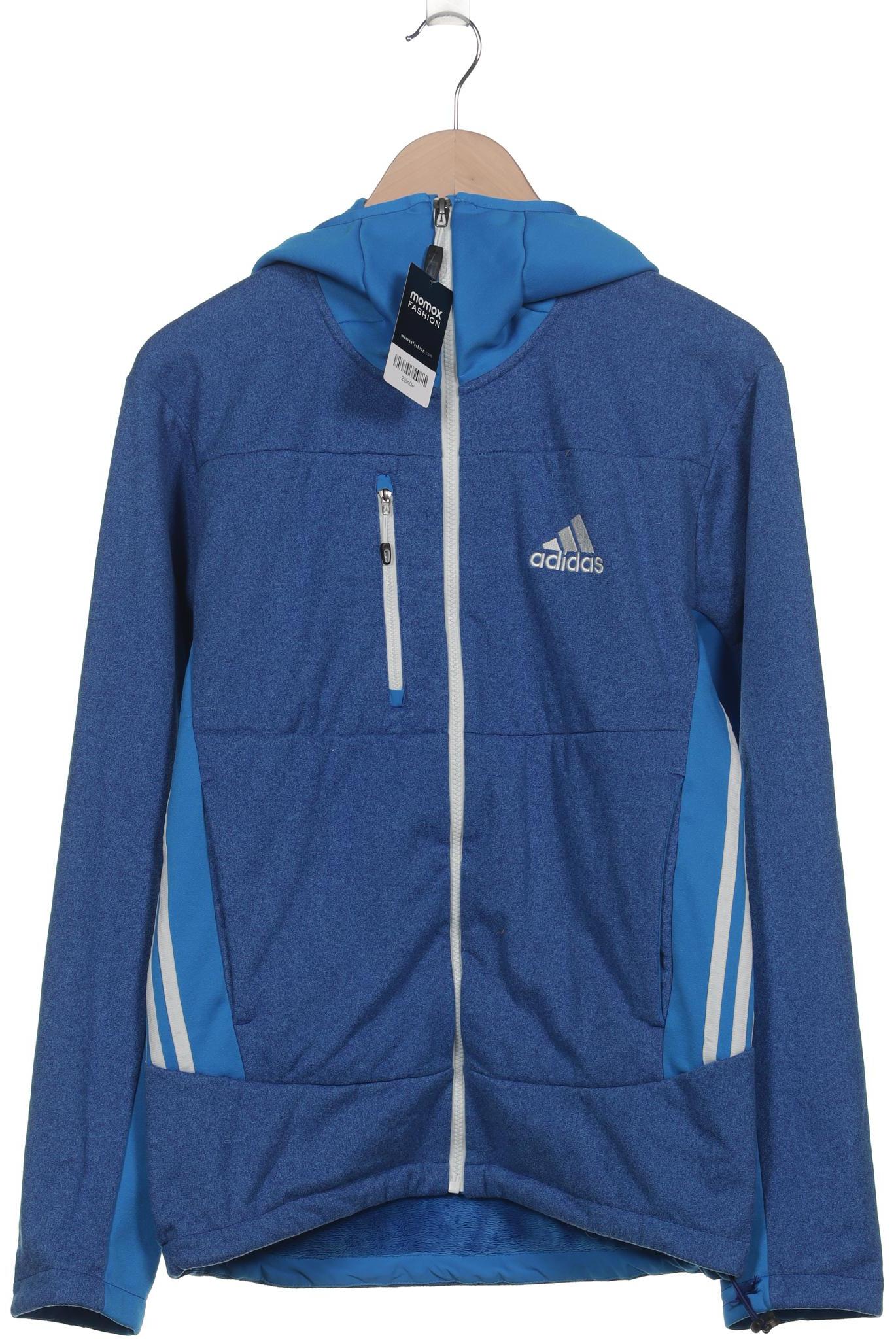 

adidas Herren Kapuzenpullover, blau, Gr. 48