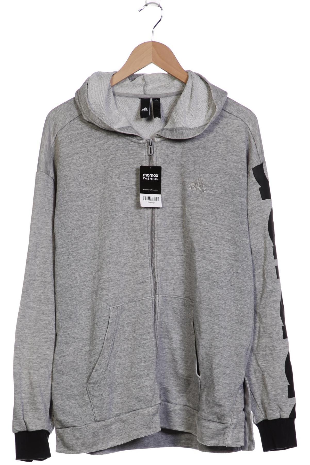 

adidas Herren Kapuzenpullover, grau, Gr. 52