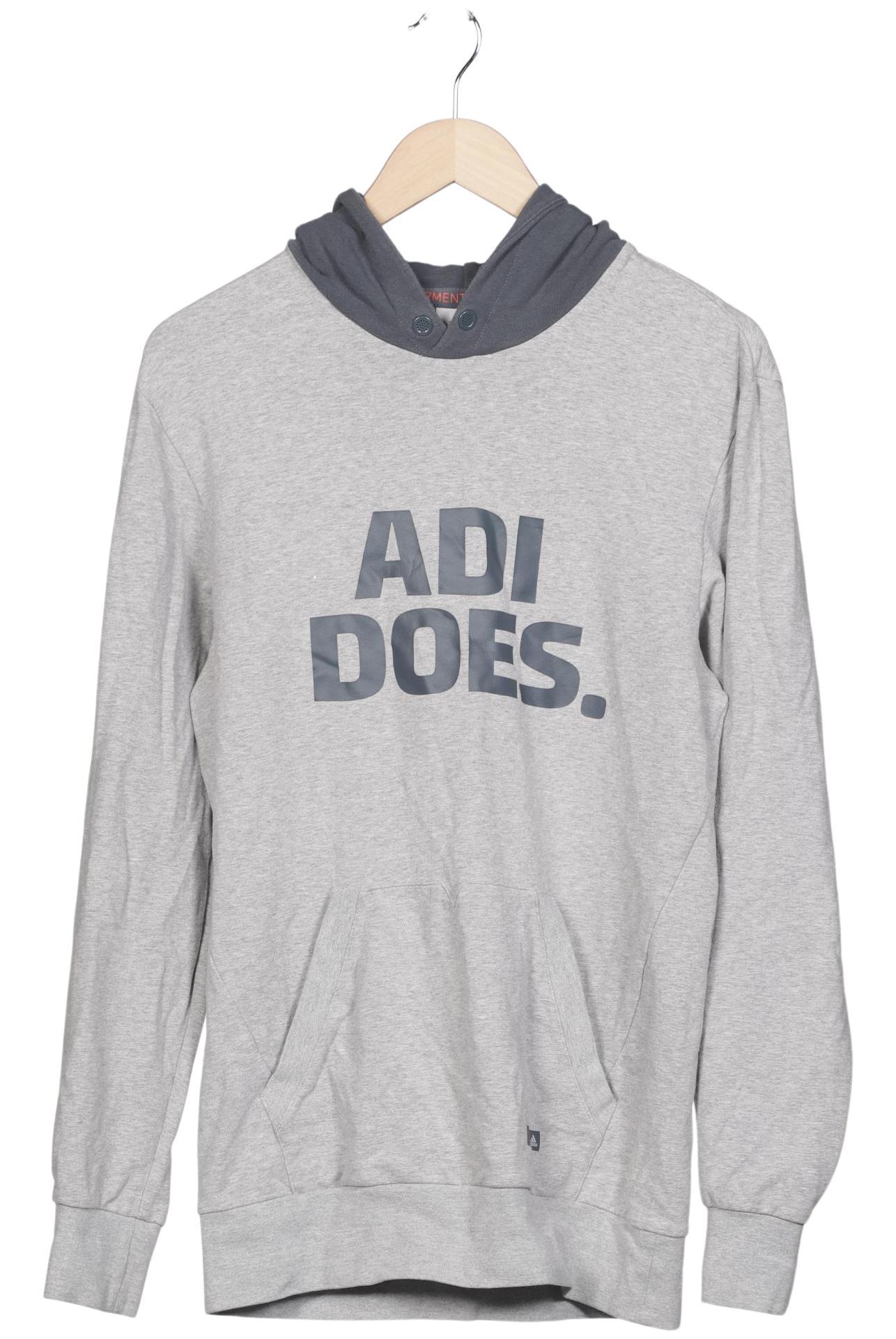 

adidas Herren Kapuzenpullover, grau, Gr. 46