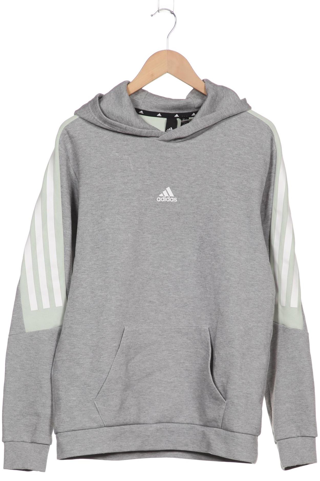 

adidas Herren Kapuzenpullover, grau, Gr. 48