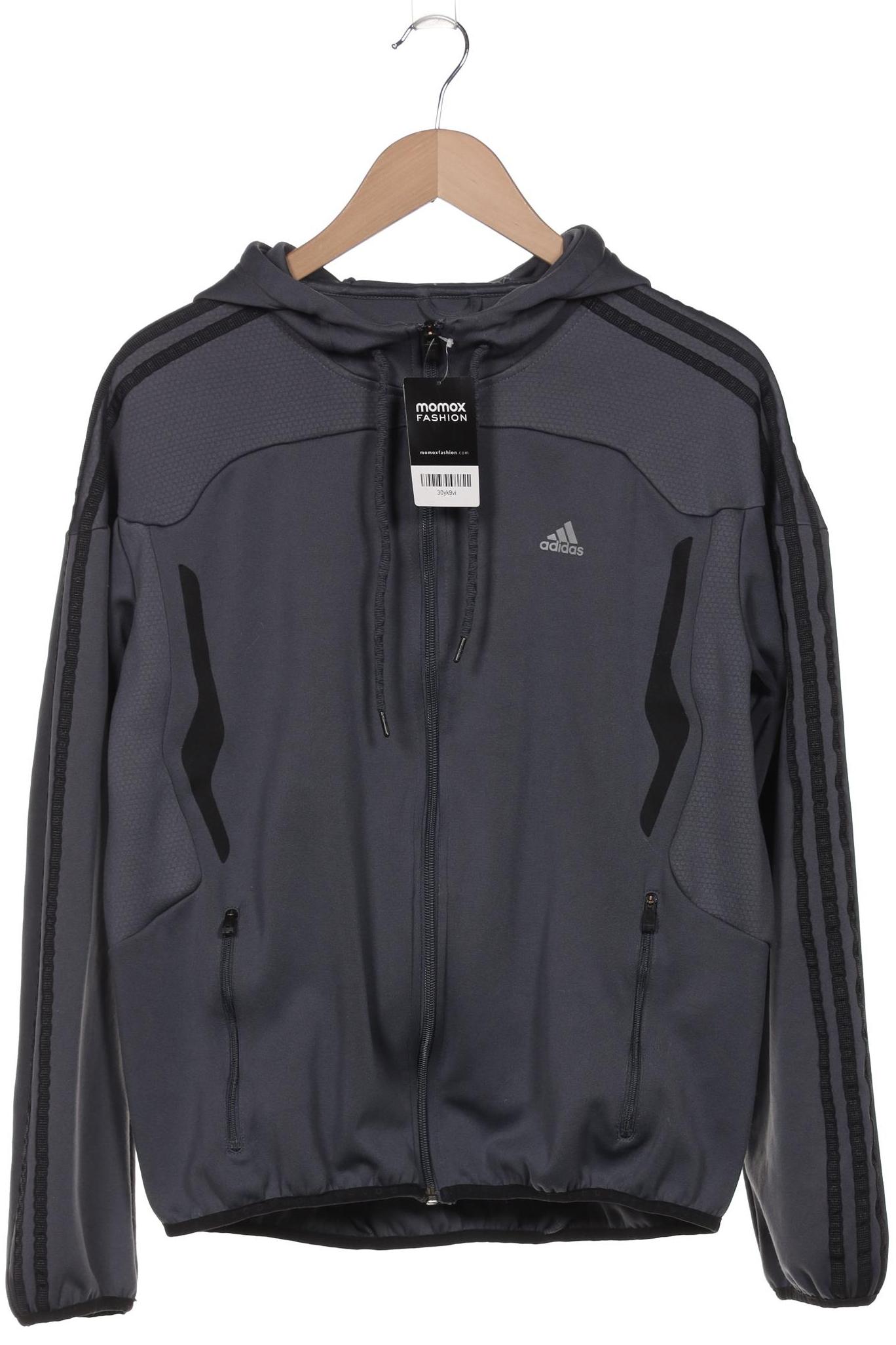 

adidas Herren Kapuzenpullover, grau, Gr. 48