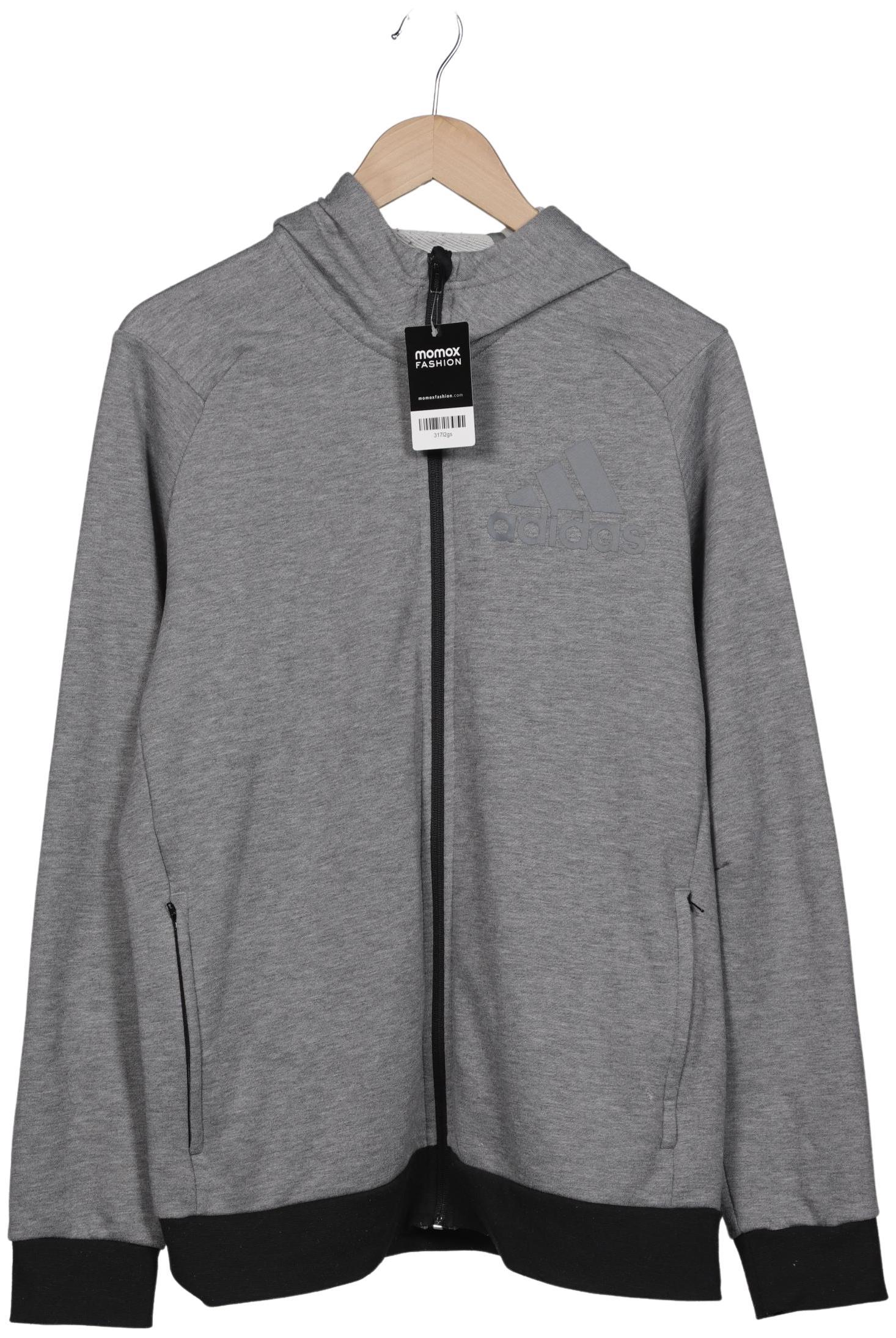 

adidas Herren Kapuzenpullover, grau, Gr. 52