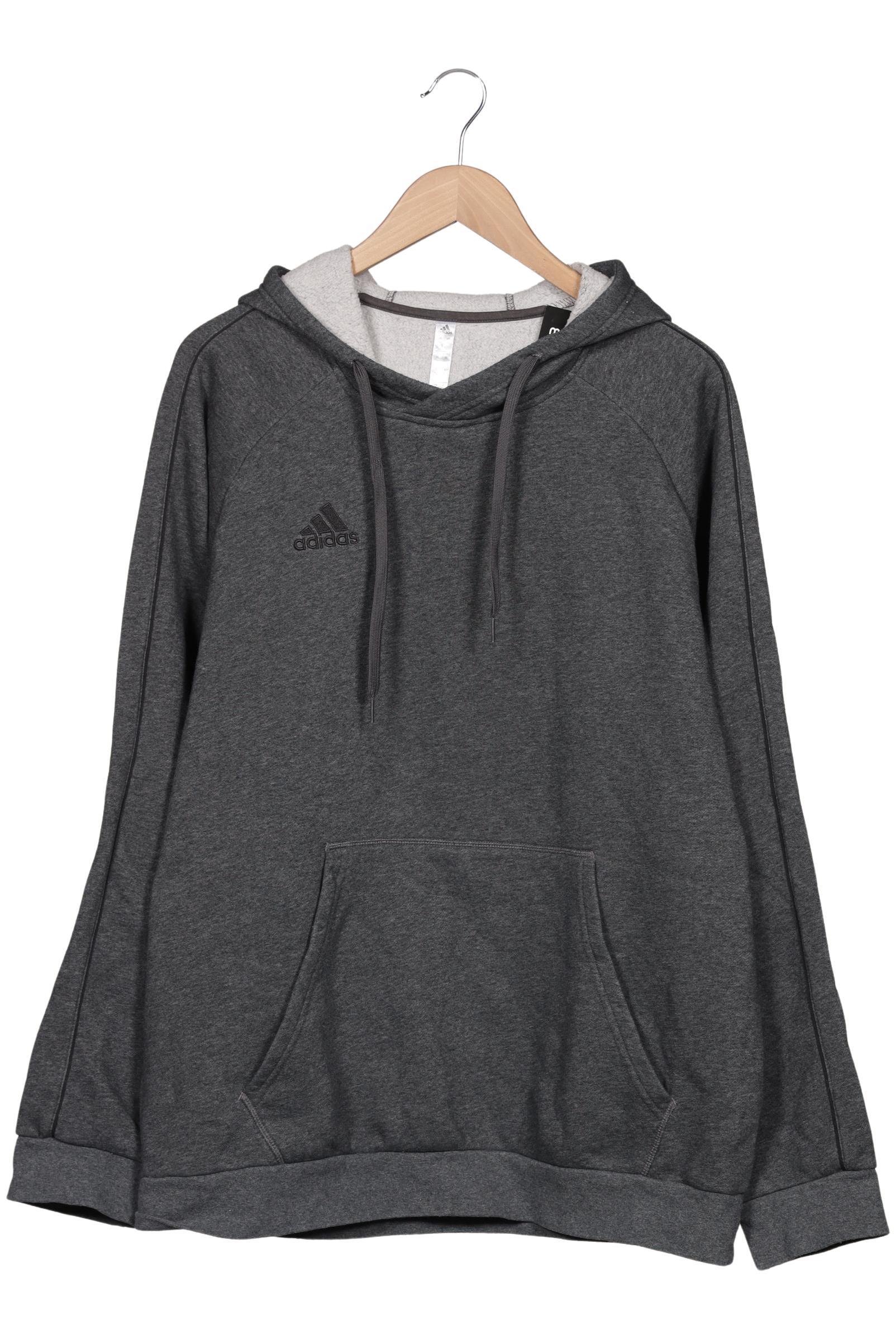 

adidas Herren Kapuzenpullover, grau, Gr. 54