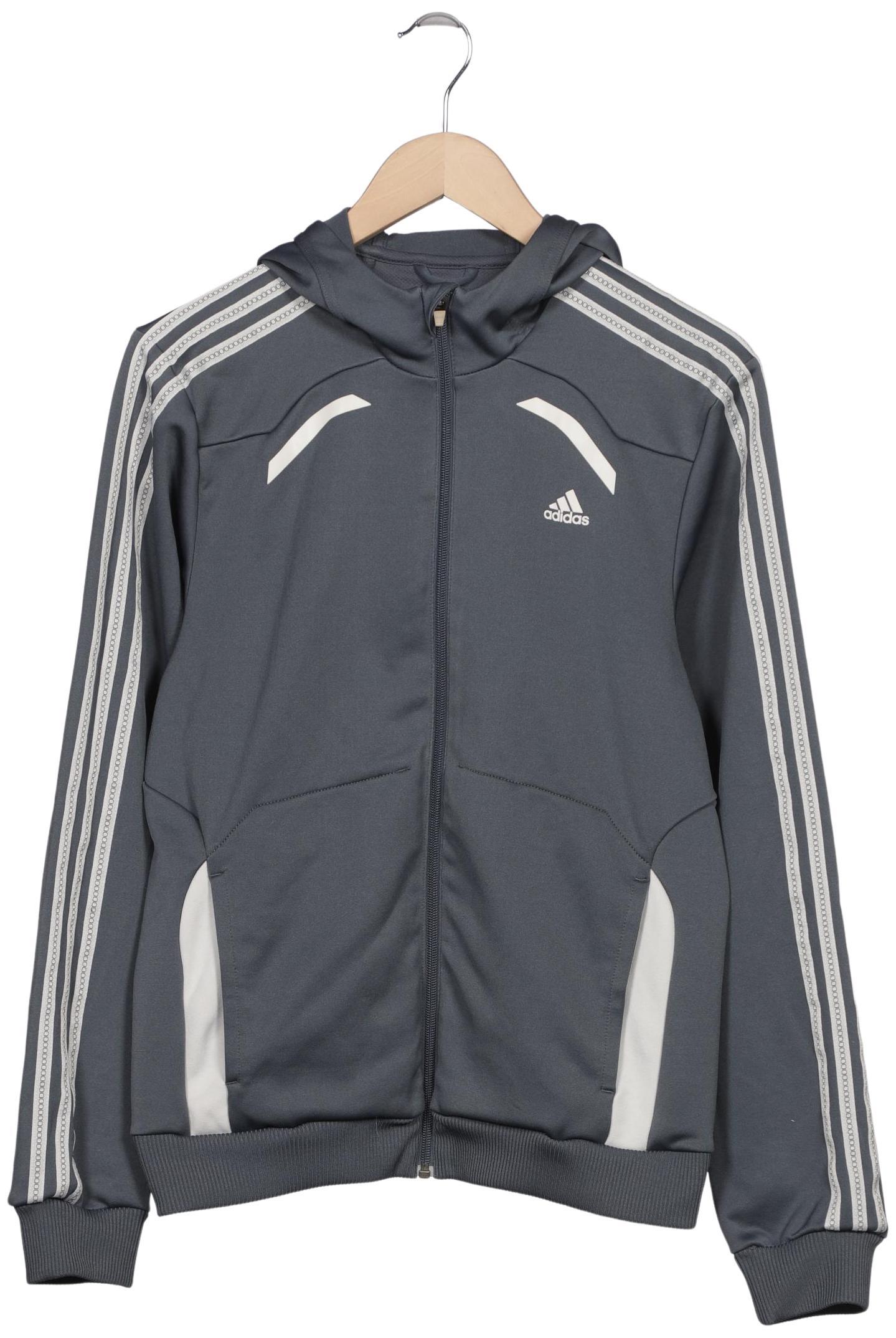 

adidas Herren Kapuzenpullover, grau, Gr. 46