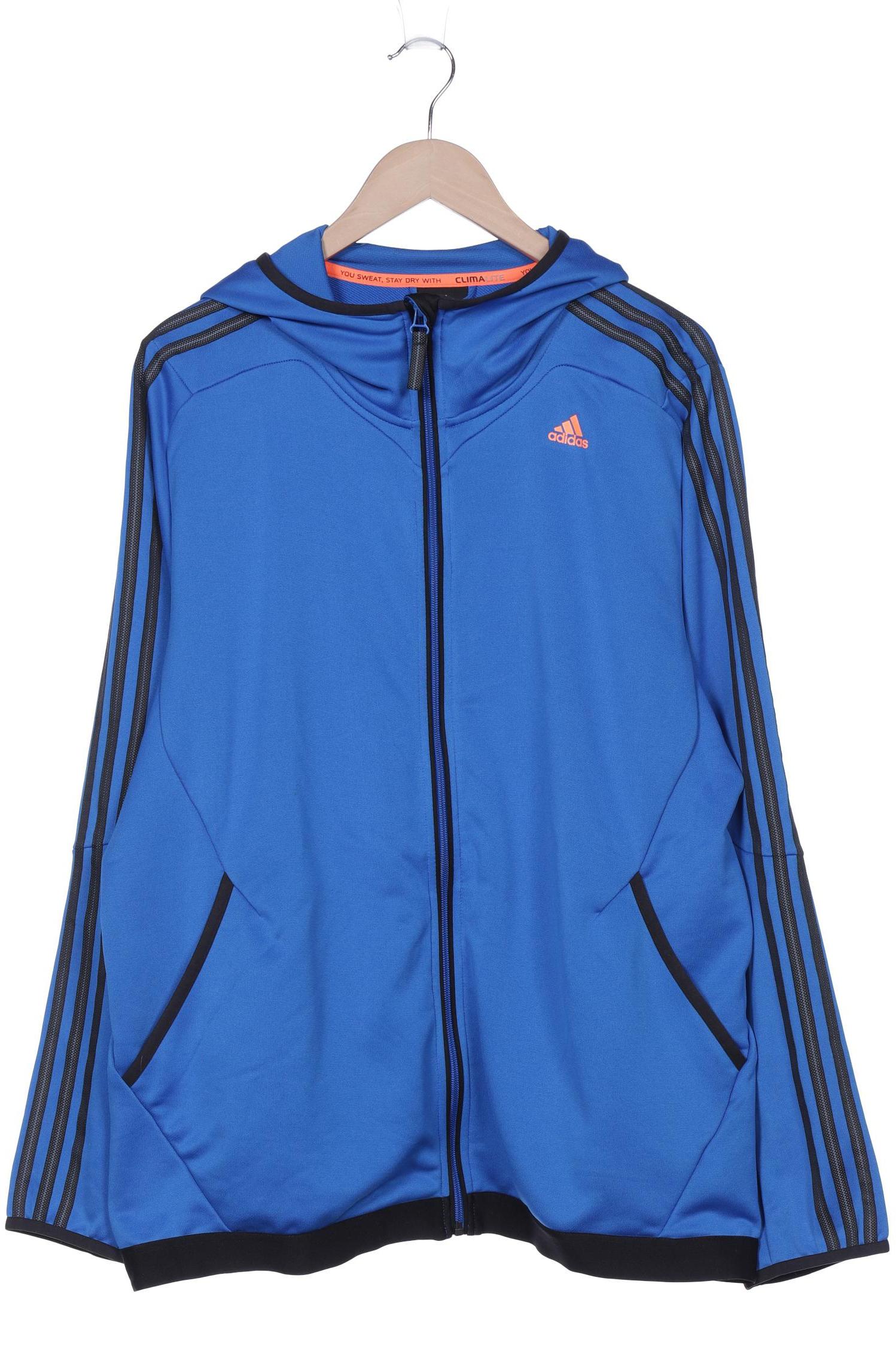 

adidas Herren Kapuzenpullover, blau, Gr. 54