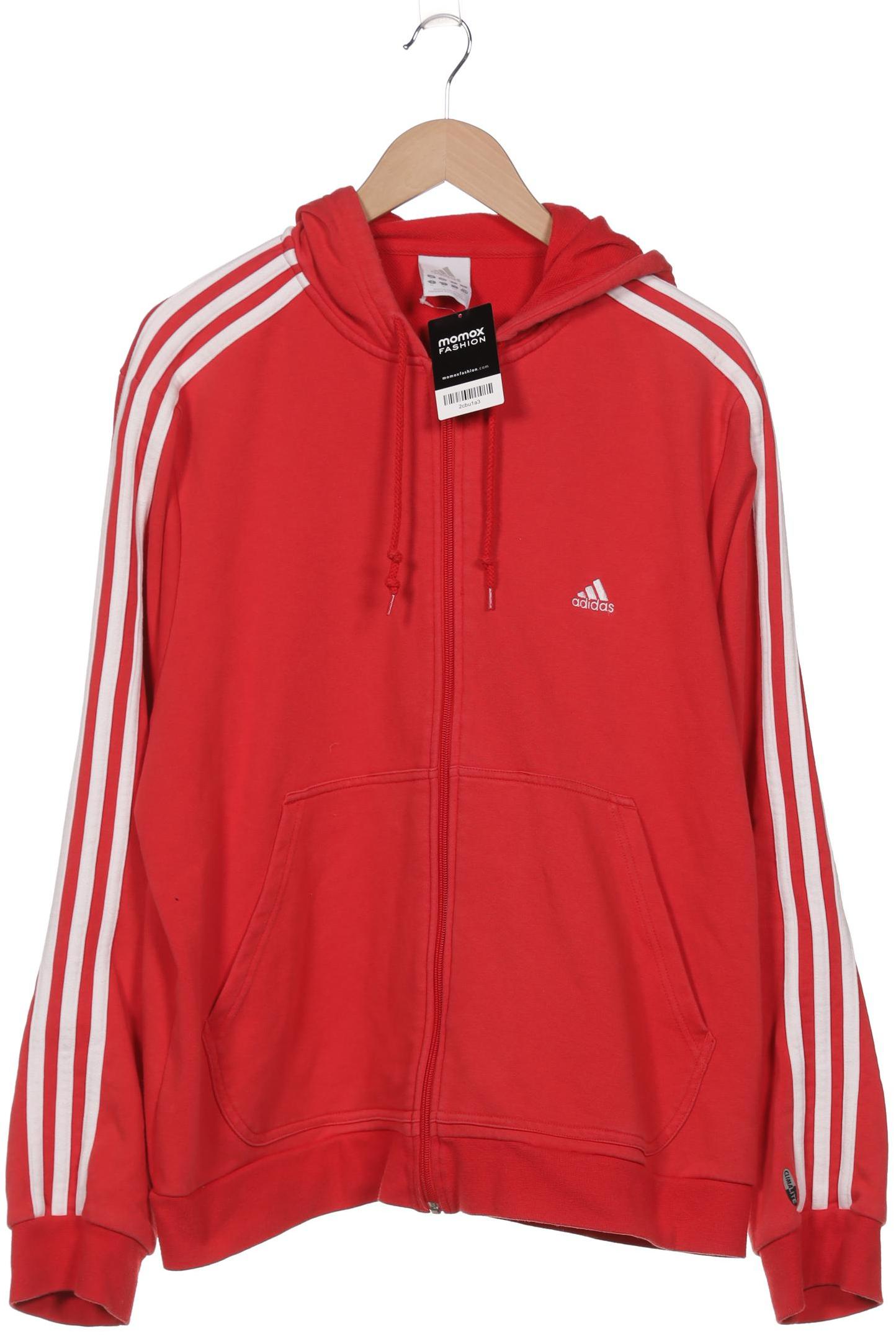 

adidas Herren Kapuzenpullover, rot, Gr. 54