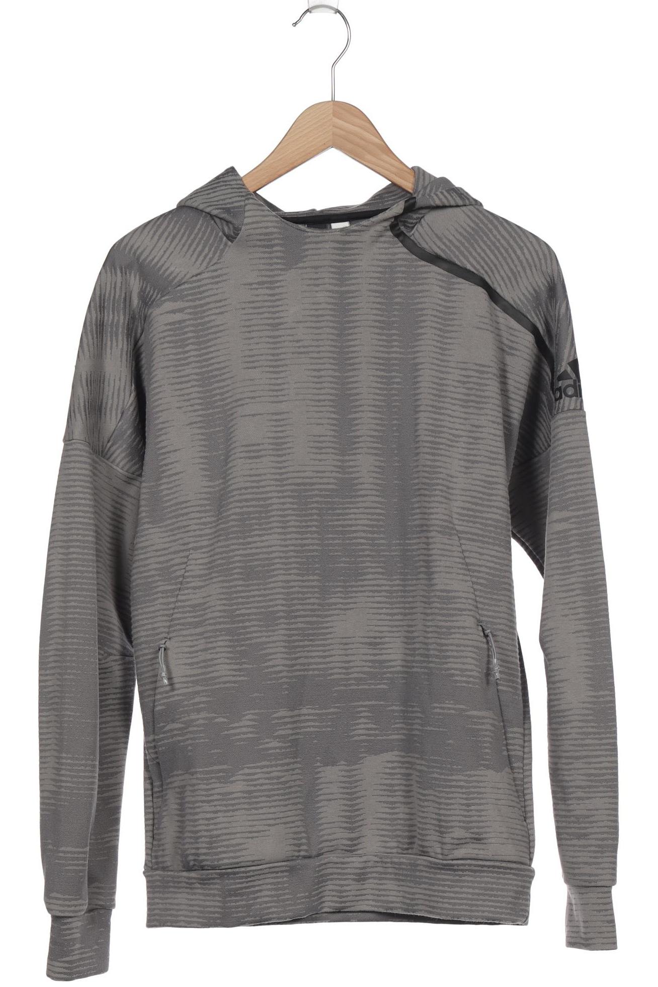 

adidas Herren Kapuzenpullover, grau, Gr. 54