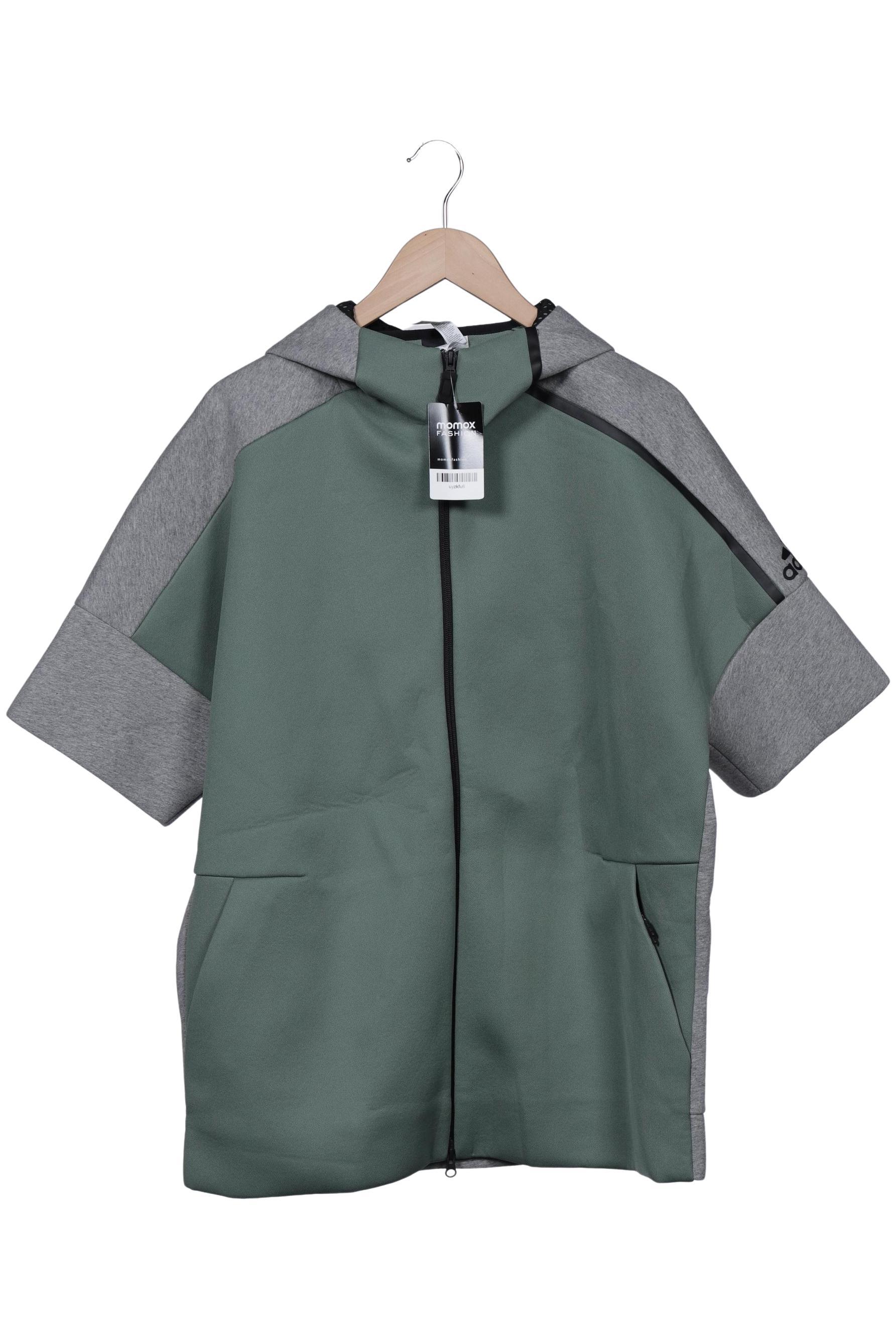 

adidas Herren Kapuzenpullover, grau, Gr. 54