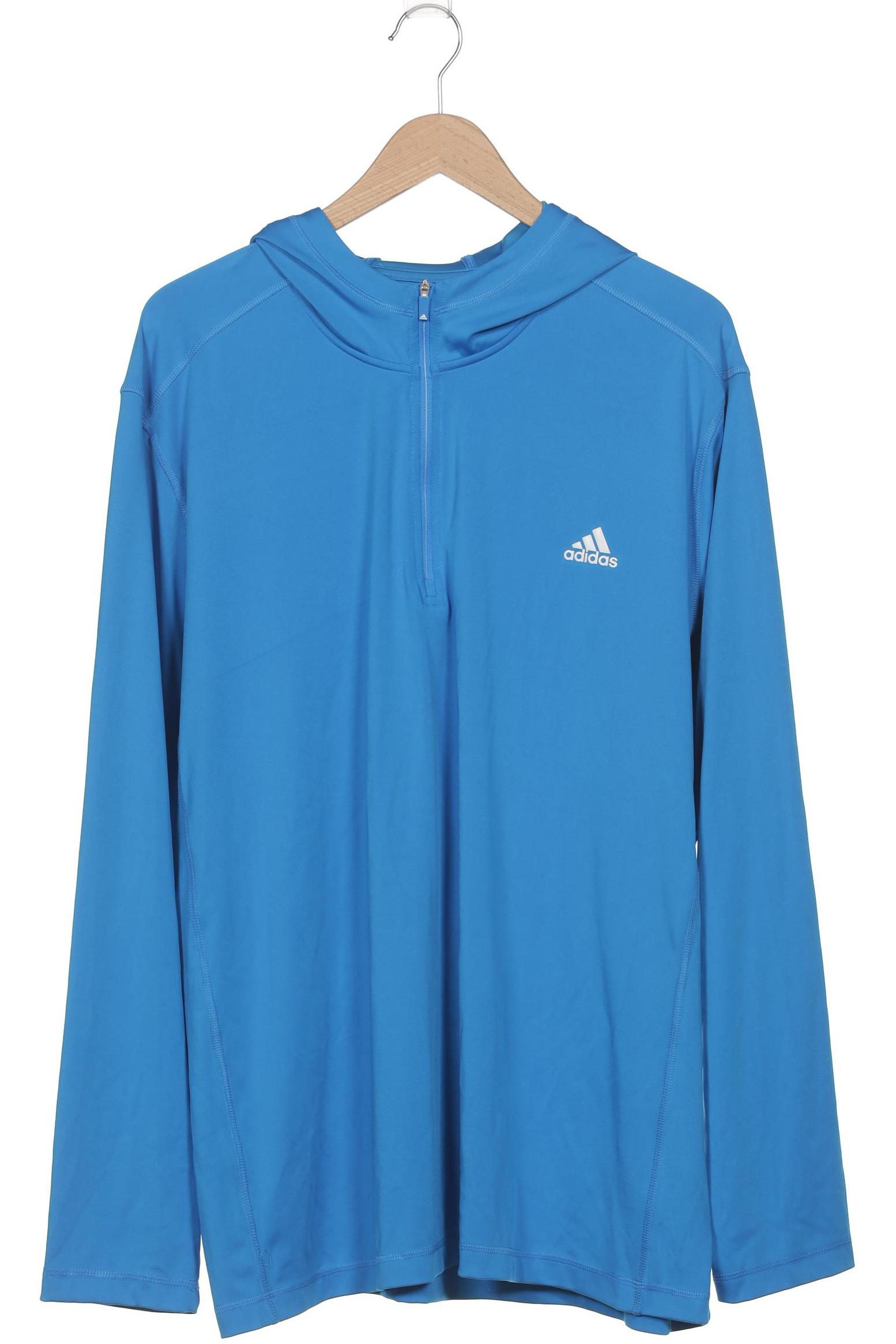 

adidas Herren Kapuzenpullover, blau, Gr. 56