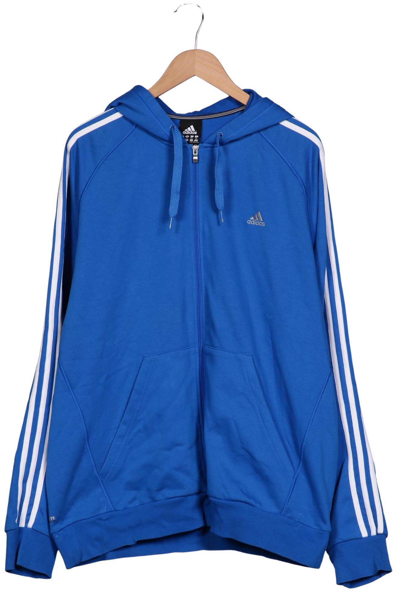 

adidas Herren Kapuzenpullover, blau, Gr. 56