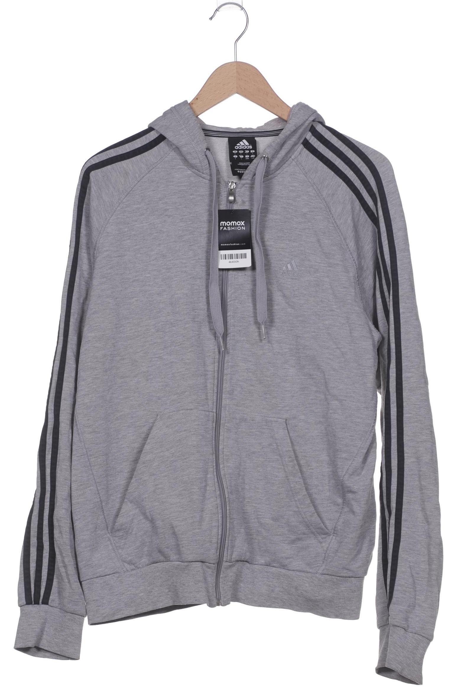 

adidas Herren Kapuzenpullover, grau, Gr. 52