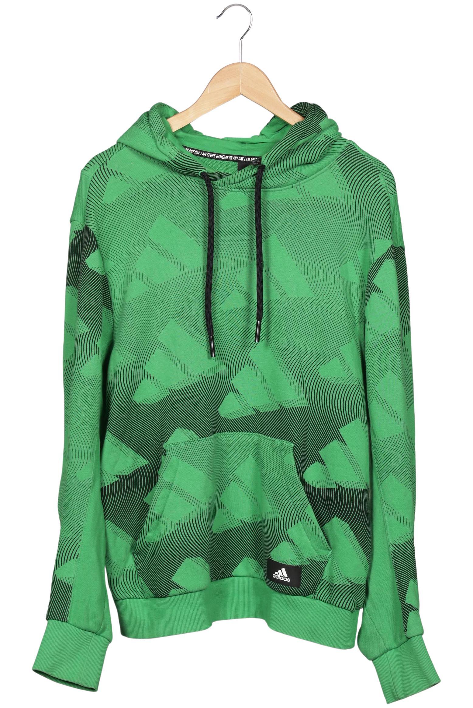 

adidas Herren Kapuzenpullover, grün, Gr. 52
