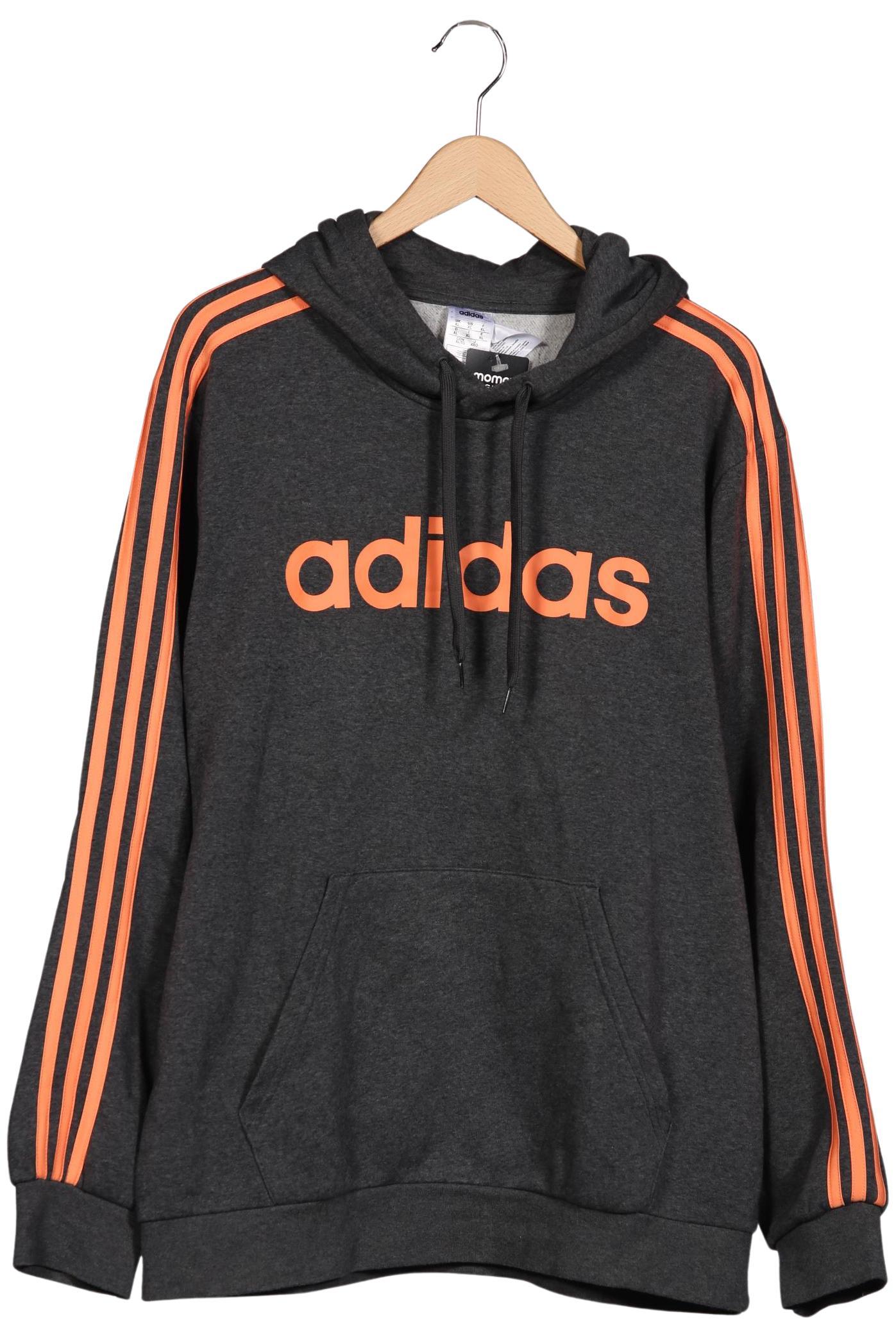 

adidas Herren Kapuzenpullover, grau, Gr. 54