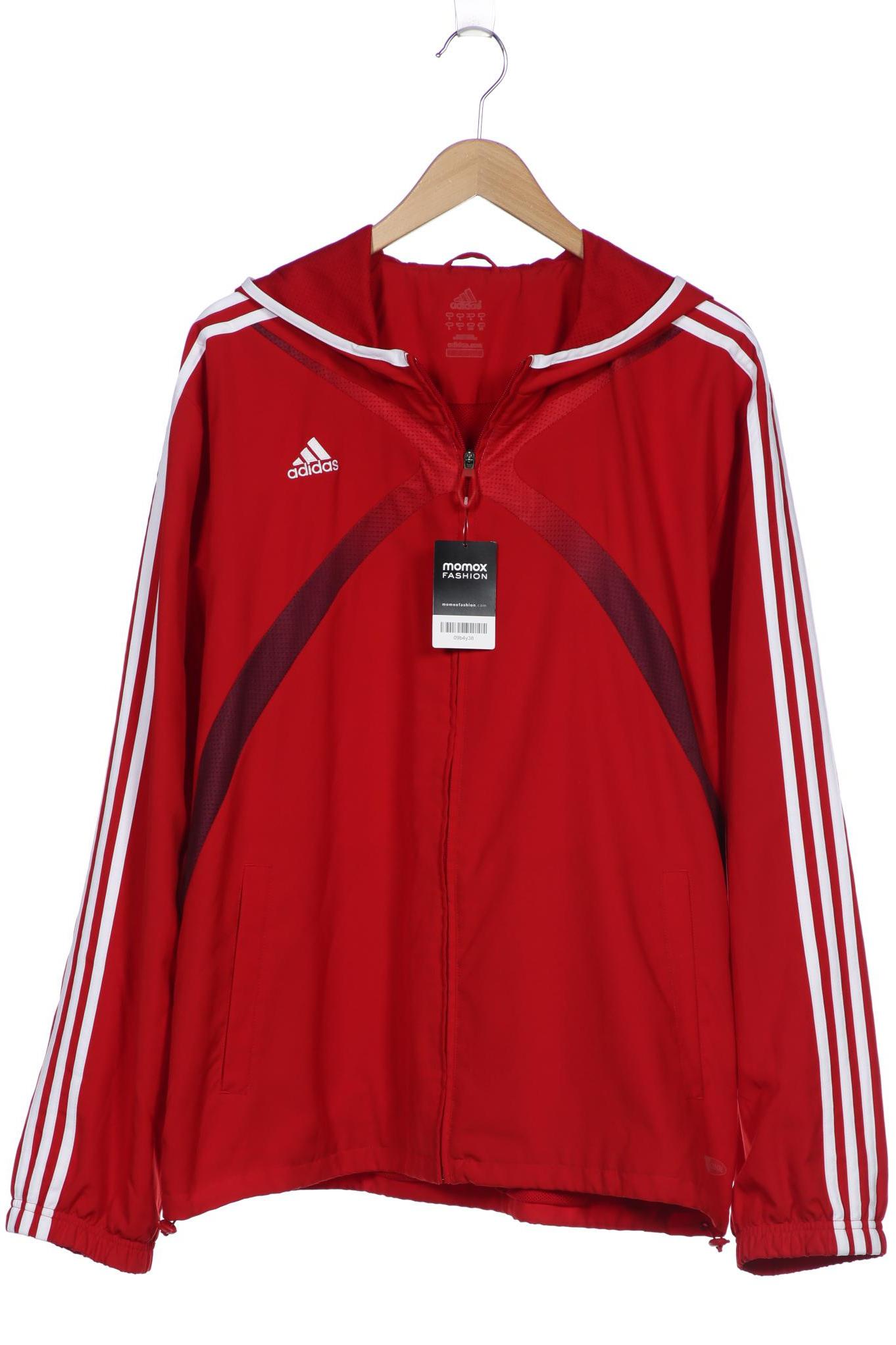 

adidas Herren Kapuzenpullover, rot, Gr. 52