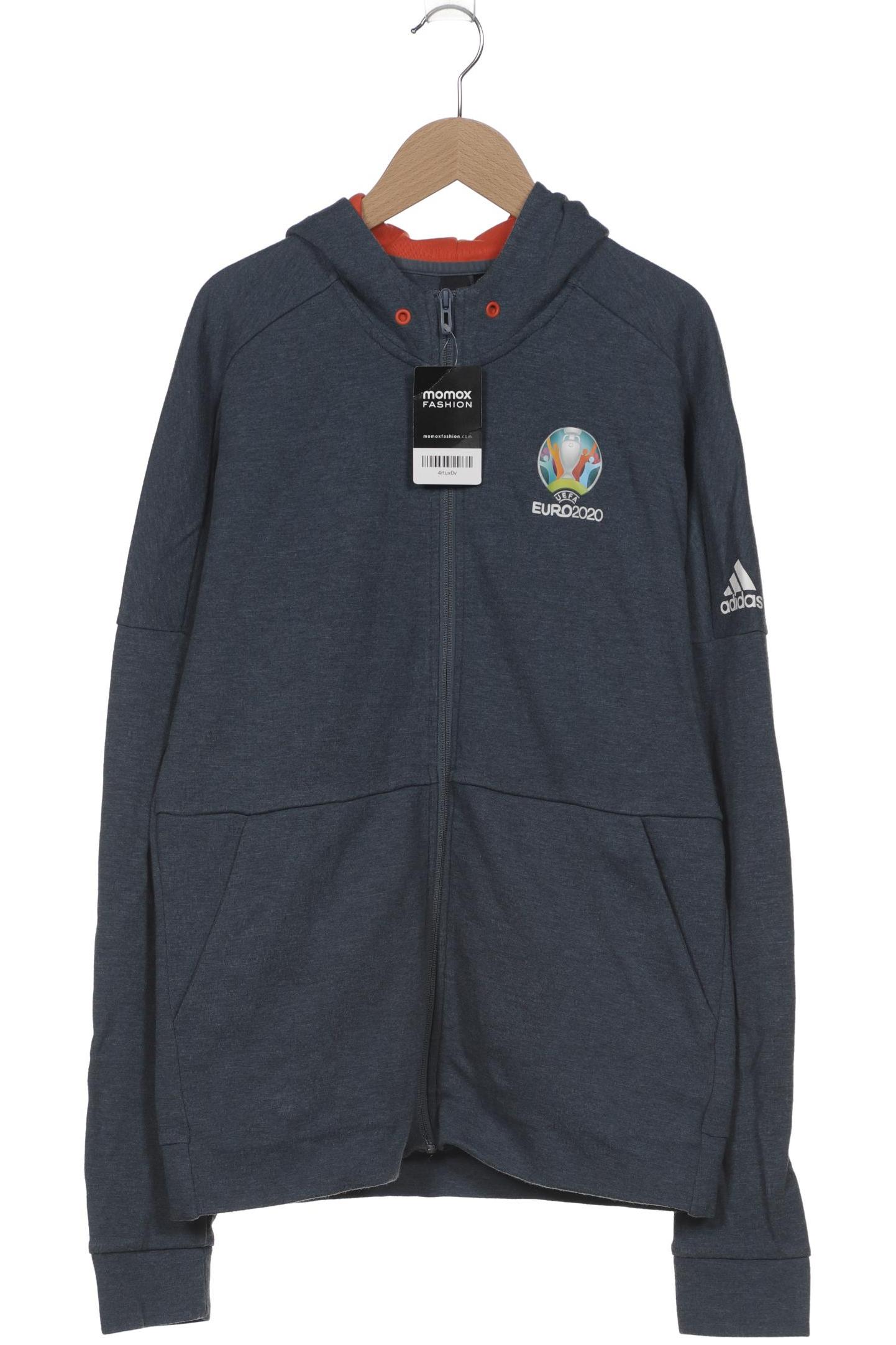 

adidas Herren Kapuzenpullover, blau, Gr. 48
