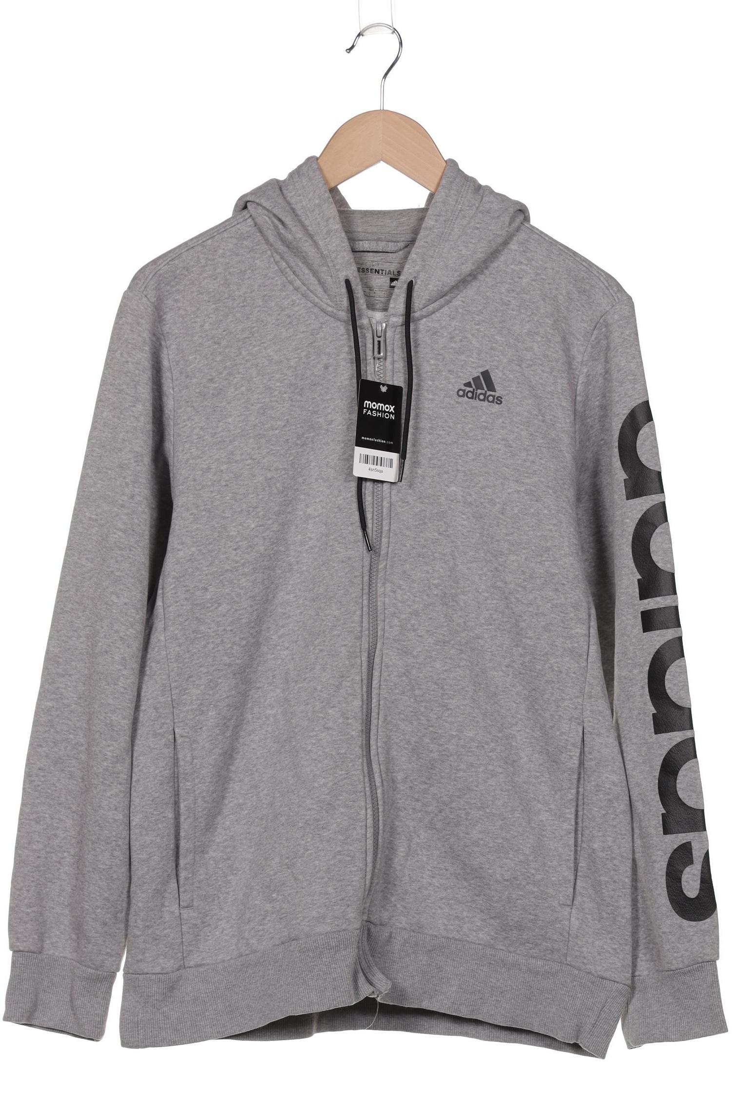 

adidas Herren Kapuzenpullover, grau, Gr. 52
