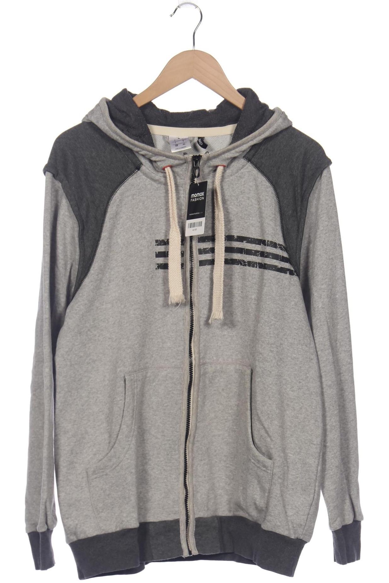 

adidas Herren Kapuzenpullover, grau, Gr. 52
