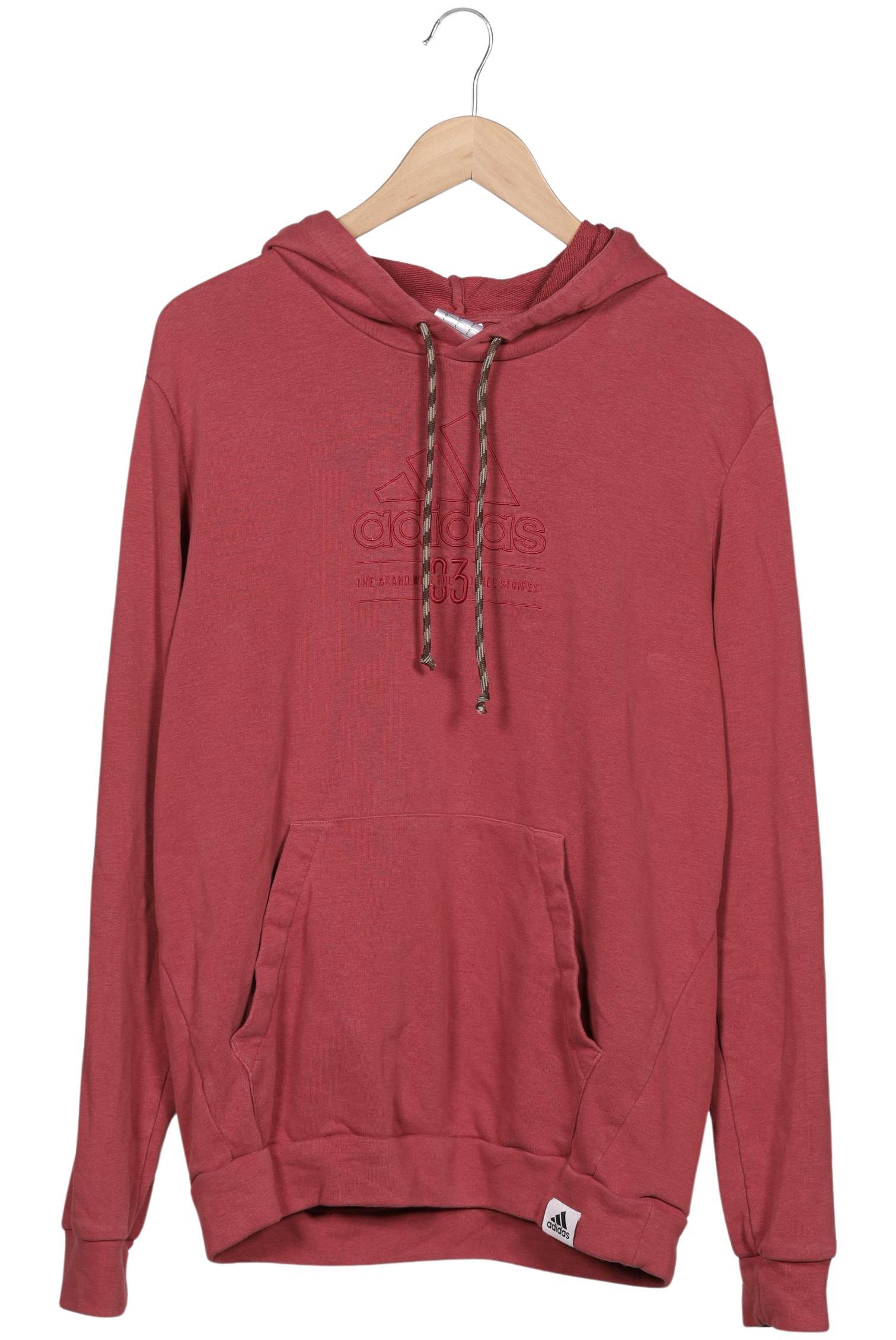 

adidas Herren Kapuzenpullover, rot, Gr. 52