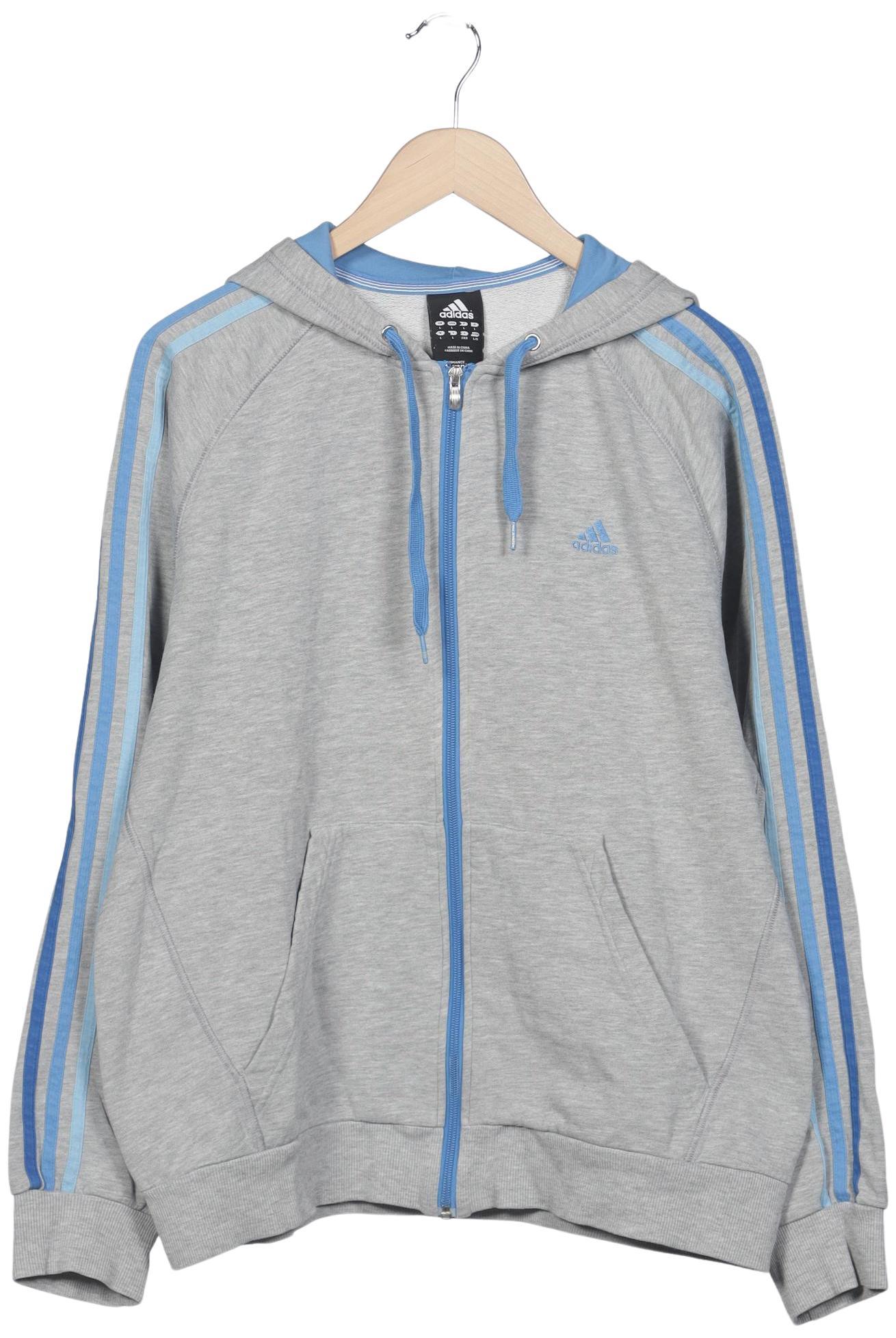 

adidas Herren Kapuzenpullover, grau, Gr. 52