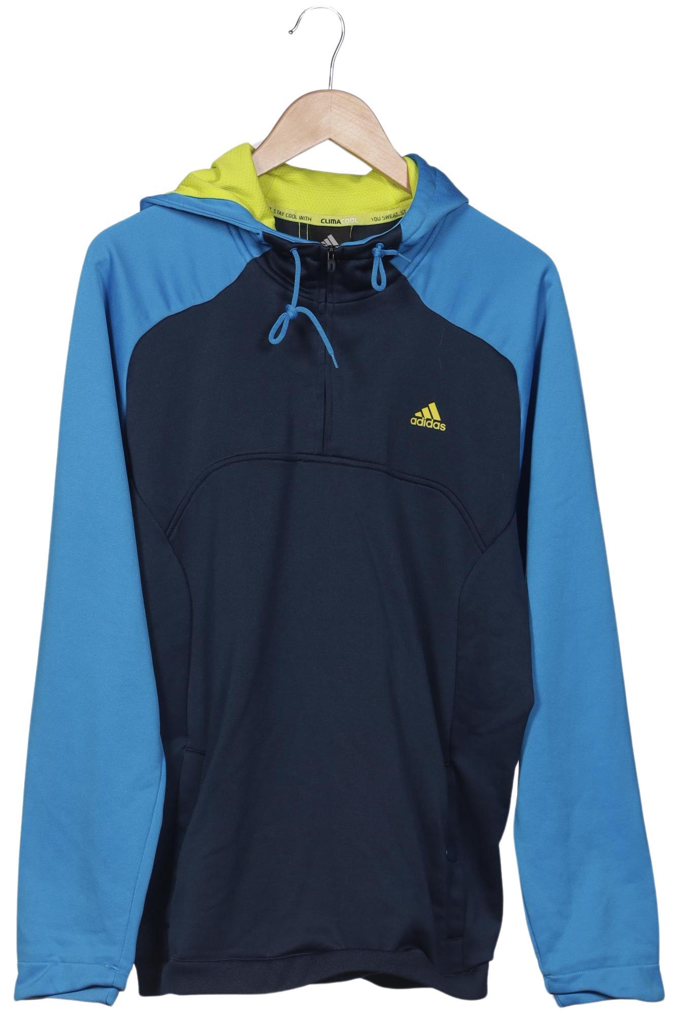 

adidas Herren Kapuzenpullover, blau, Gr. 52