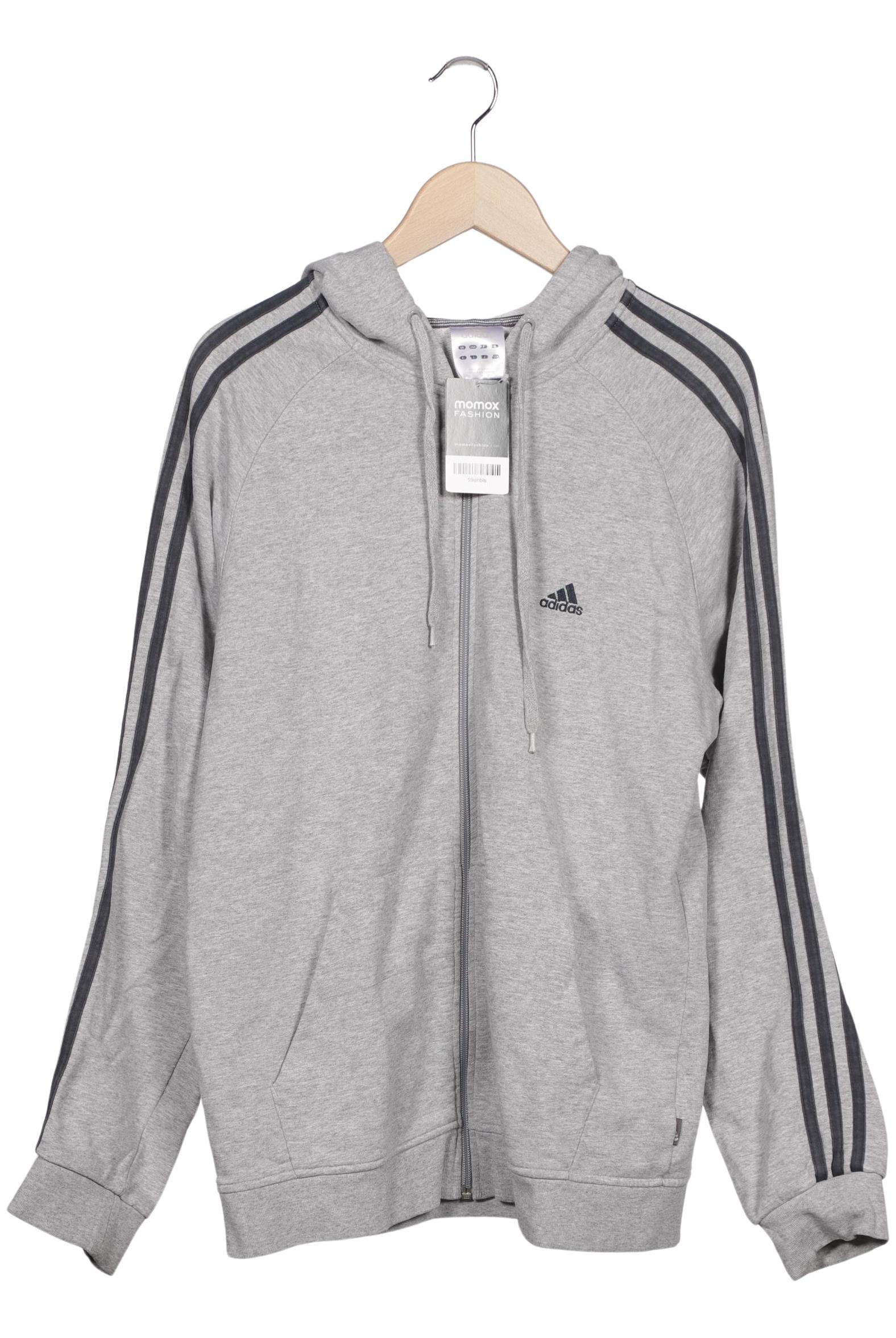 

adidas Herren Kapuzenpullover, grau, Gr. 52