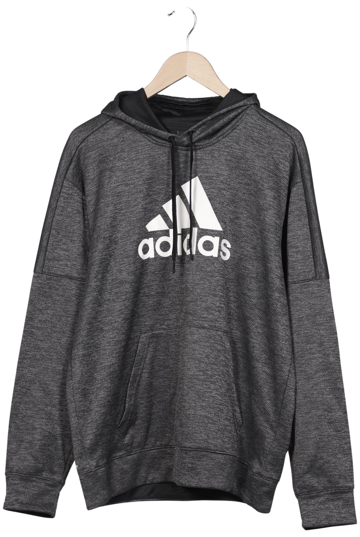 

adidas Herren Kapuzenpullover, grau, Gr. 52