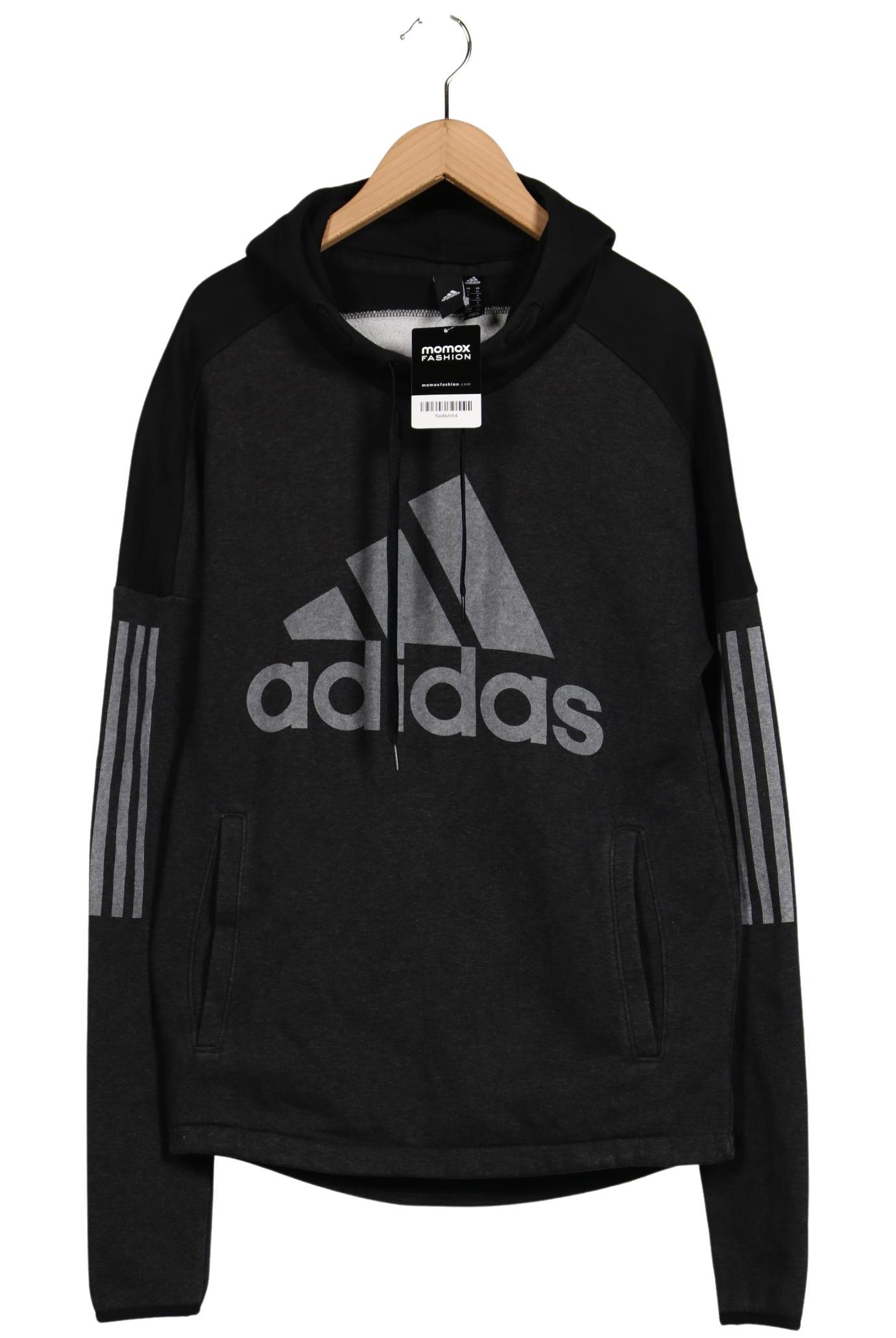 

adidas Herren Kapuzenpullover, schwarz, Gr. 44
