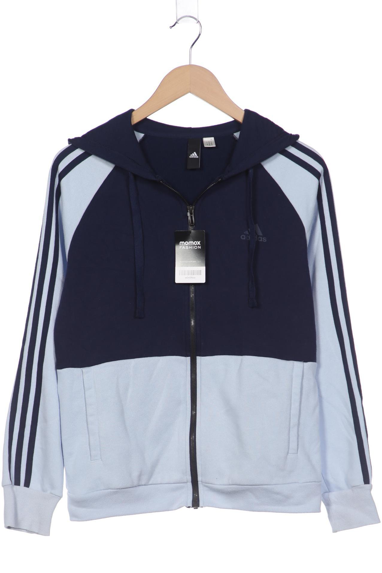

adidas Herren Kapuzenpullover, blau, Gr. 48