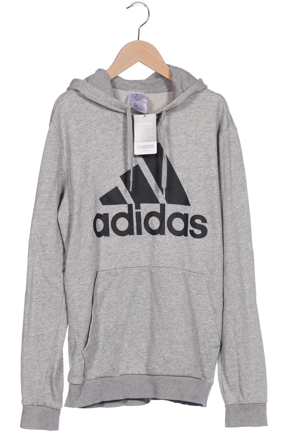 

adidas Herren Kapuzenpullover, grau, Gr. 46