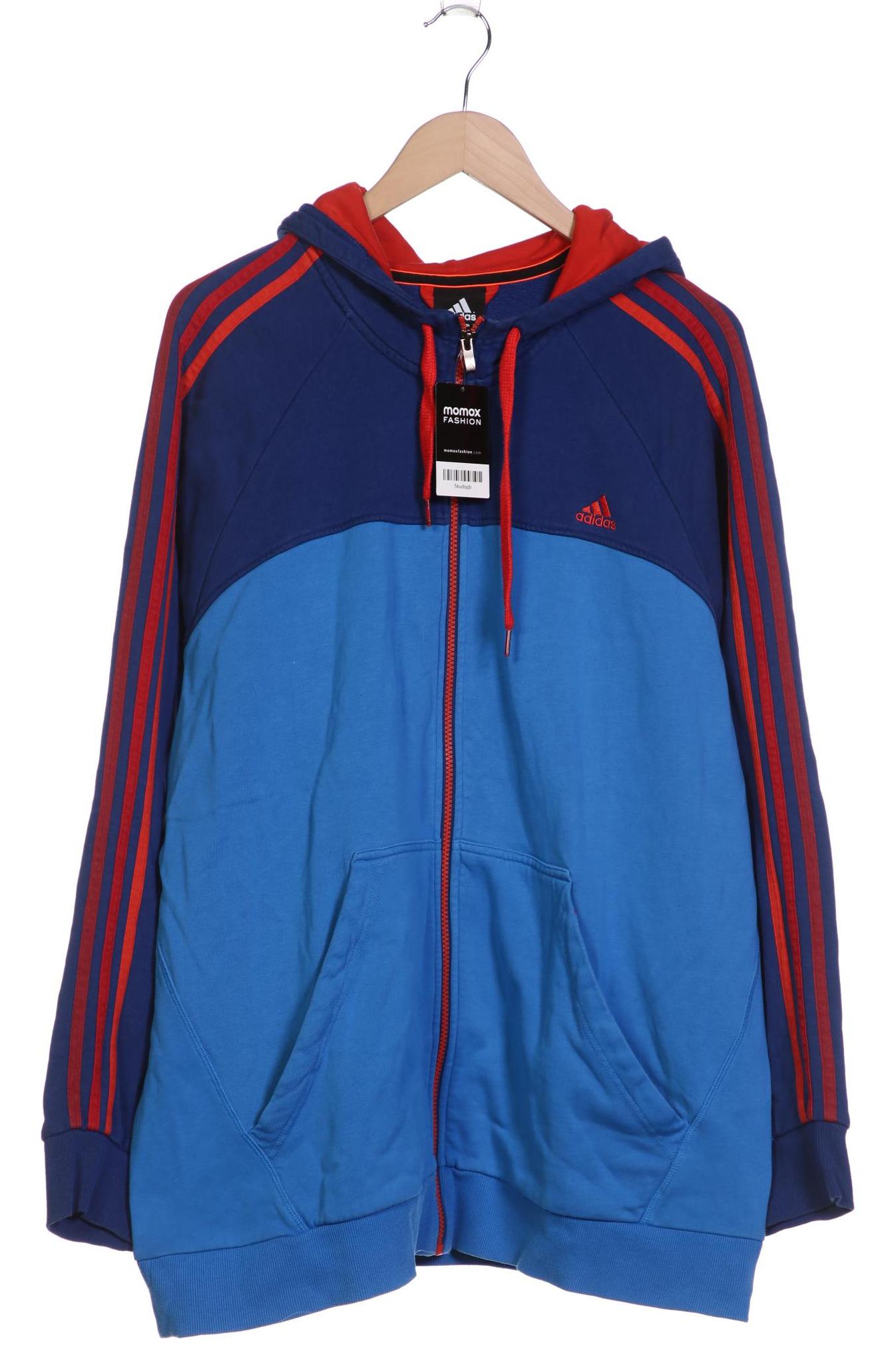 

adidas Herren Kapuzenpullover, blau, Gr. 56