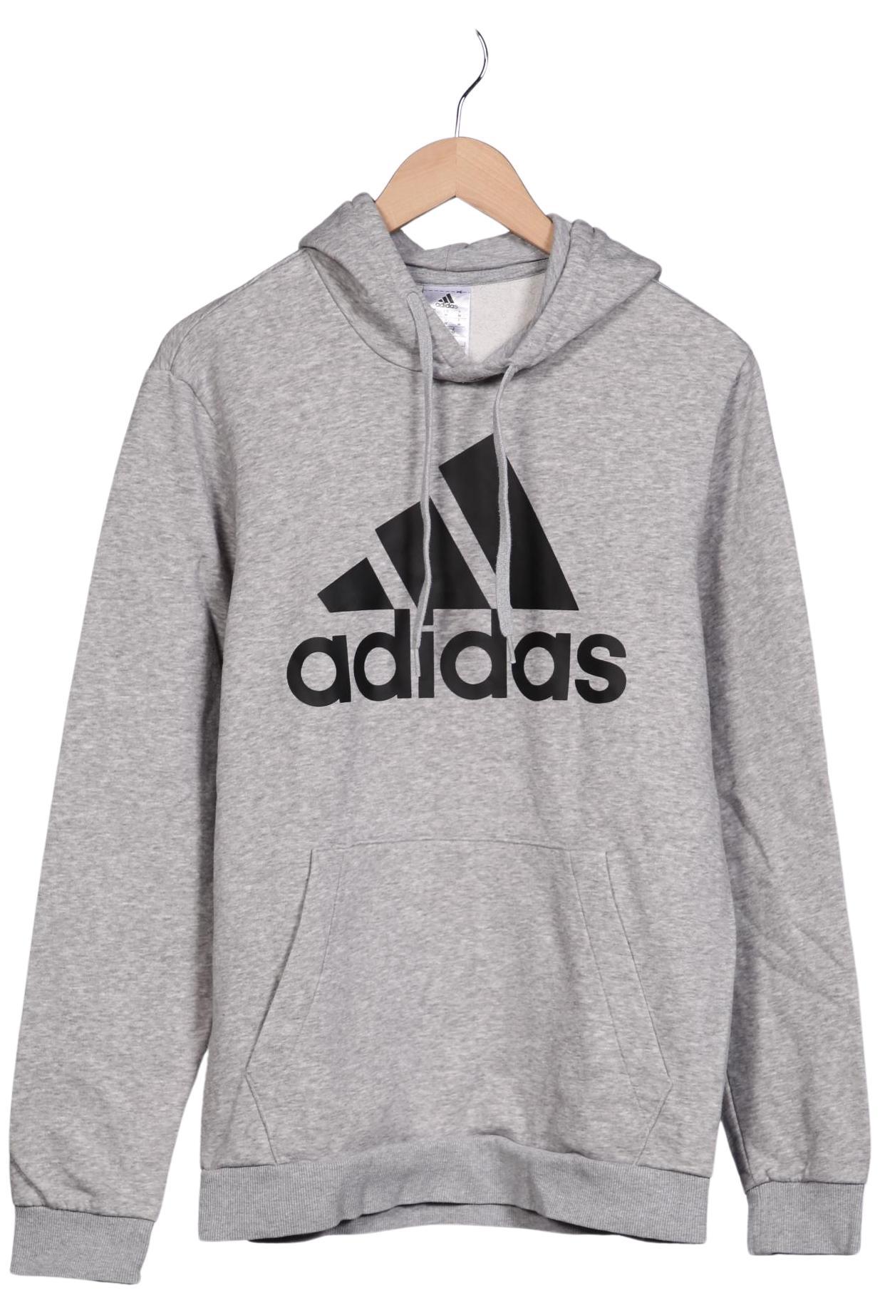 

adidas Herren Kapuzenpullover, grau, Gr. 48