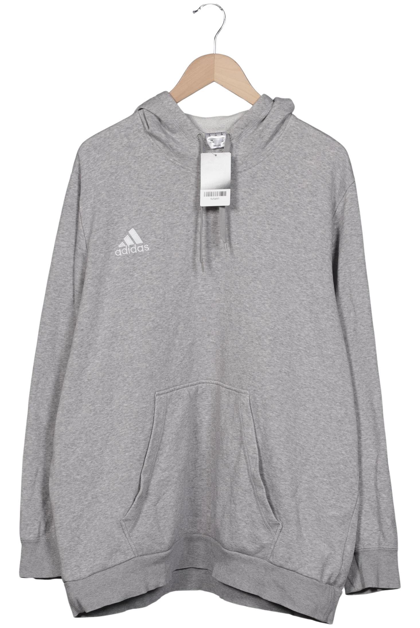 

adidas Herren Kapuzenpullover, grau, Gr. 56