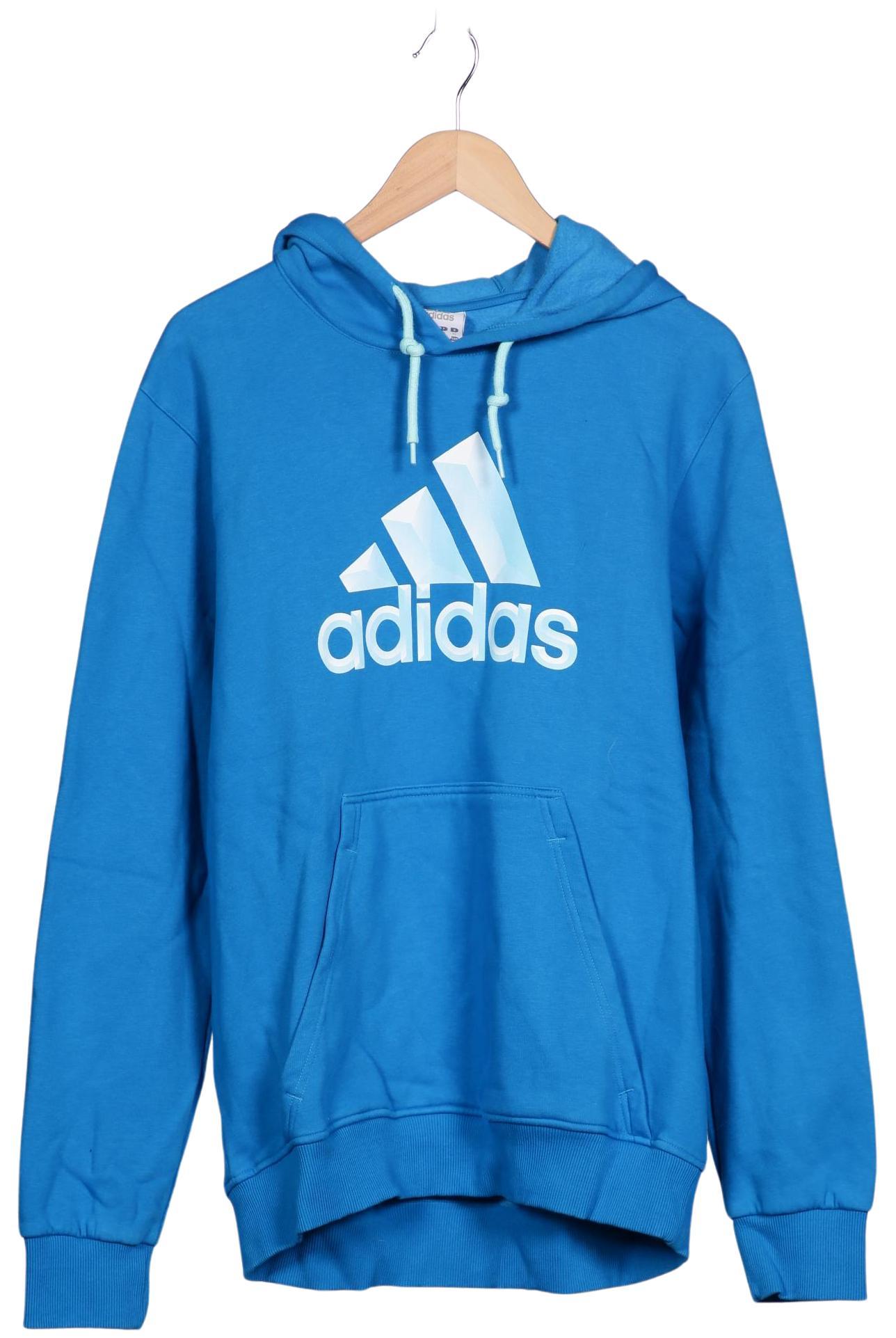 

adidas Herren Kapuzenpullover, blau, Gr. 54