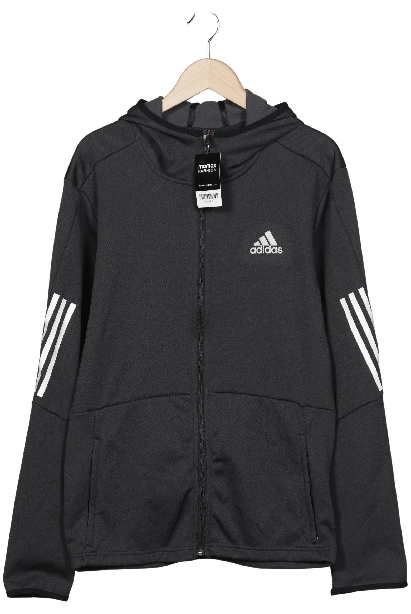 

adidas Herren Kapuzenpullover, grau, Gr. 48