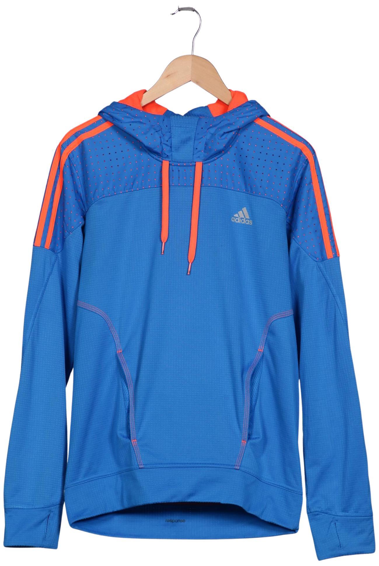 

adidas Herren Kapuzenpullover, blau, Gr. 48
