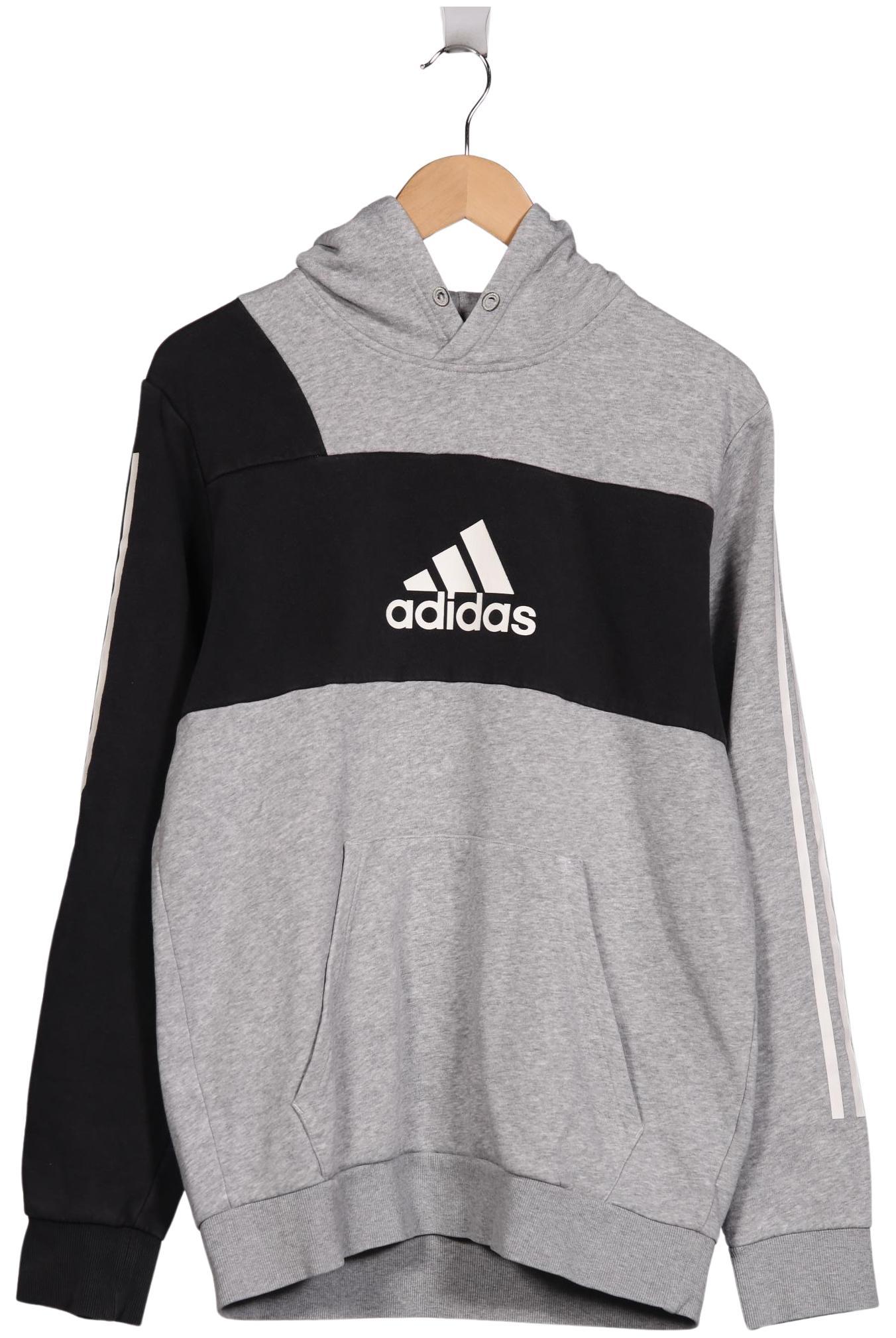 

adidas Herren Kapuzenpullover, grau, Gr. 52