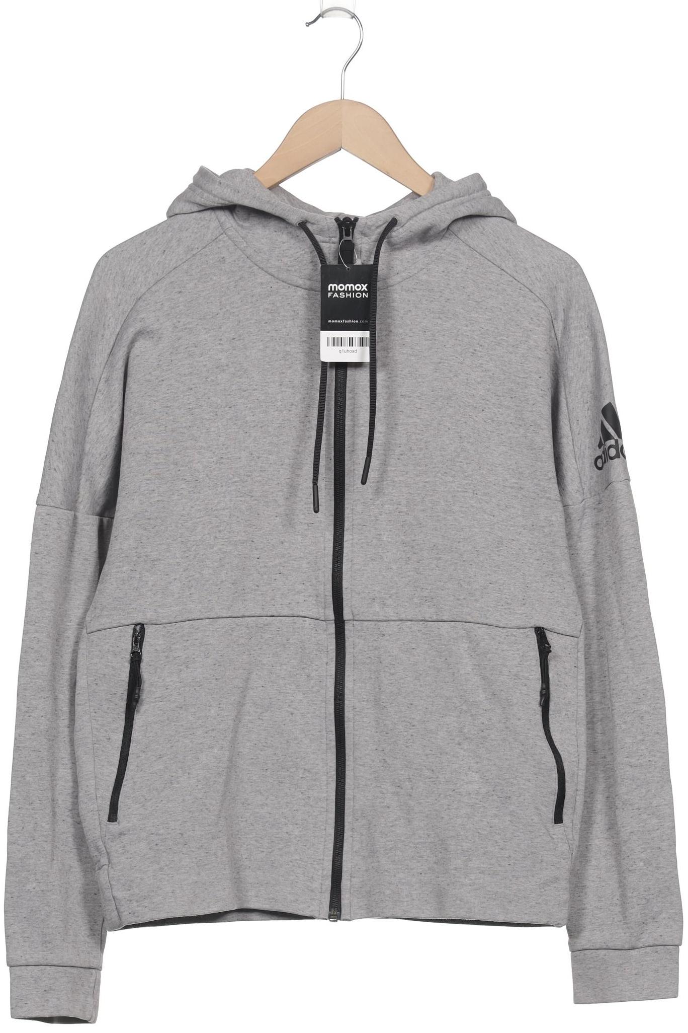 

adidas Herren Kapuzenpullover, grau, Gr. 48