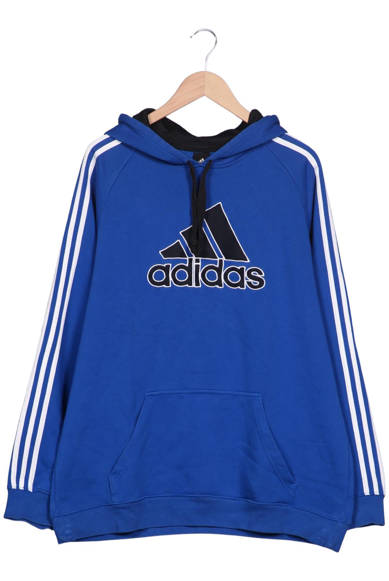 

adidas Herren Kapuzenpullover, blau, Gr. 56