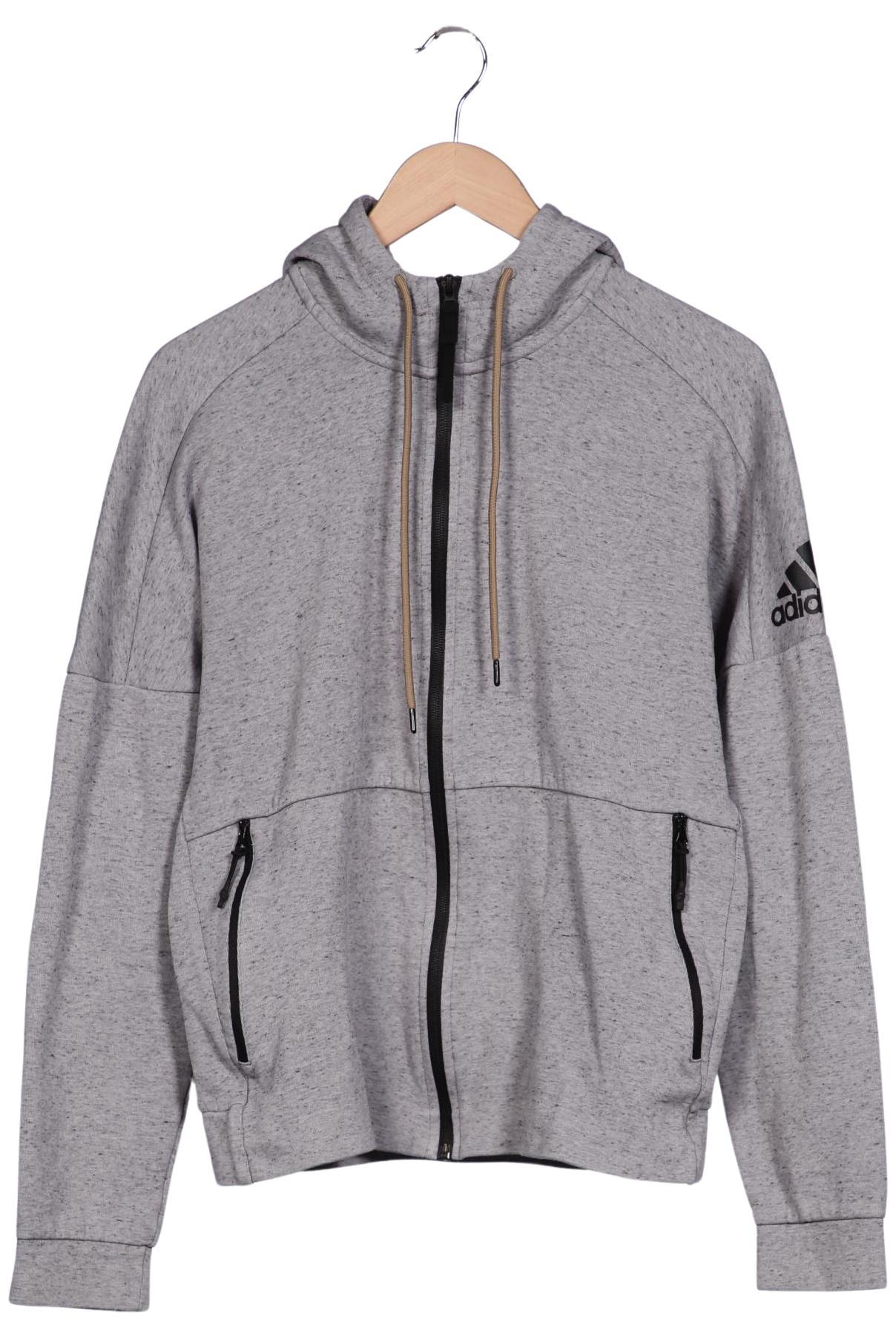 

adidas Herren Kapuzenpullover, grau, Gr. 52