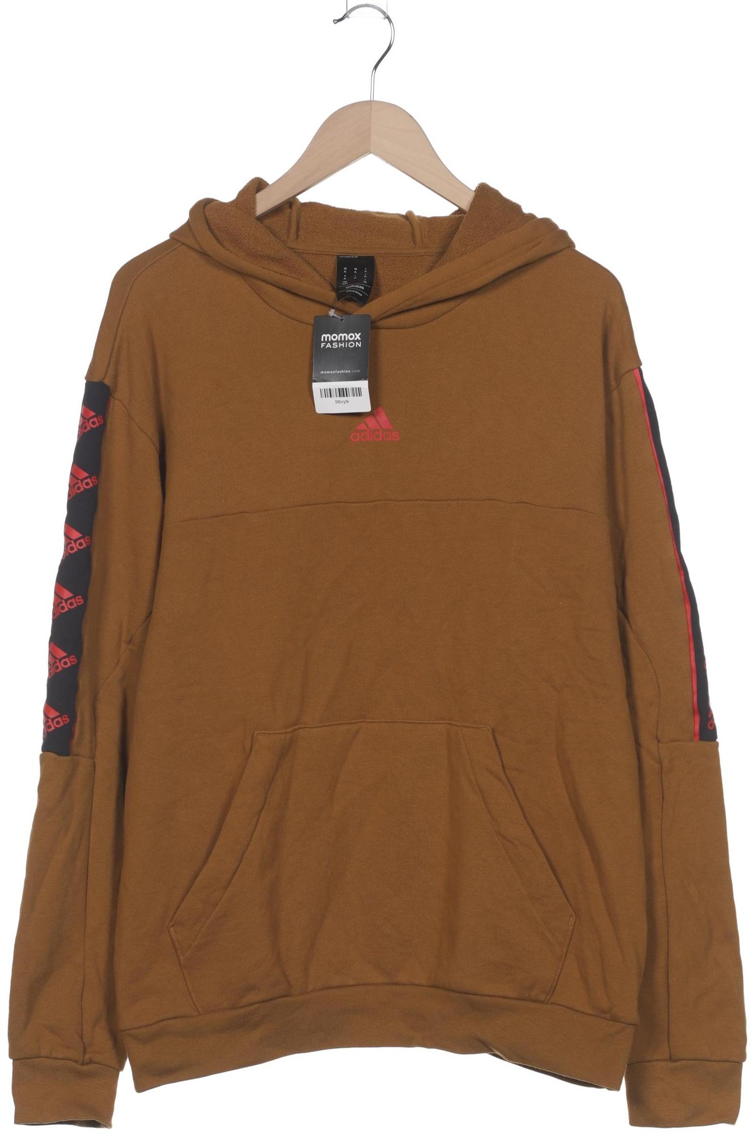 

adidas Herren Kapuzenpullover, braun, Gr. 54