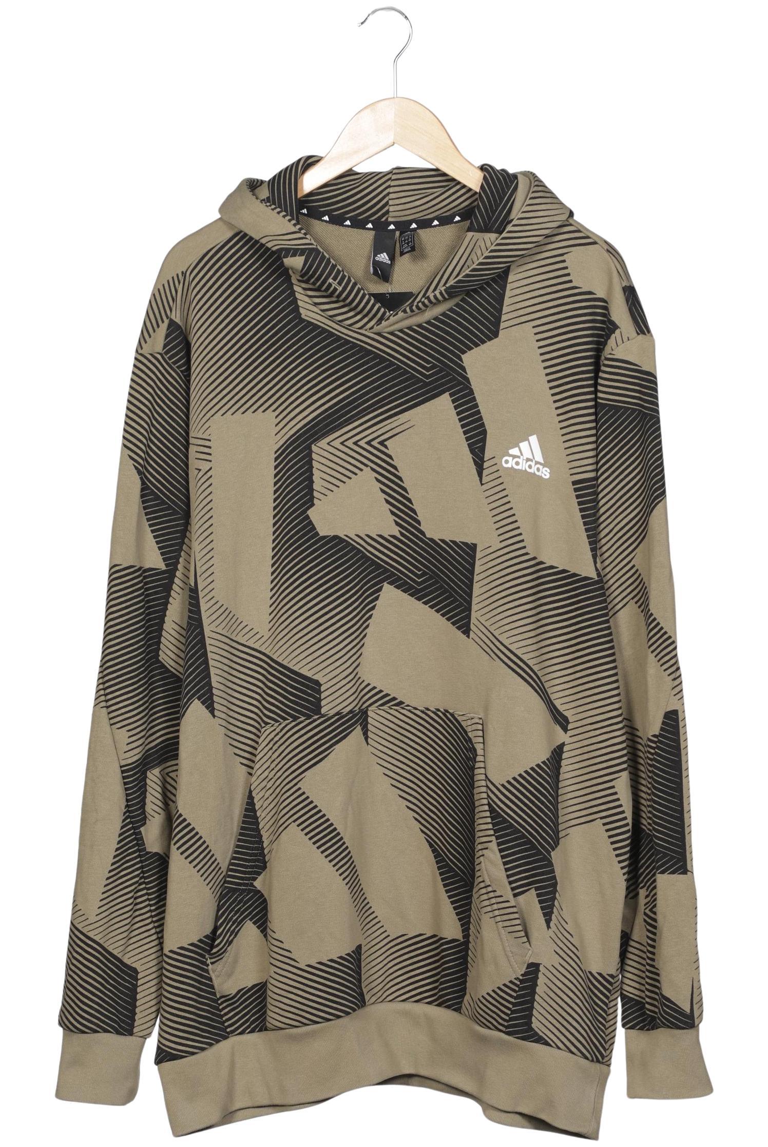 

adidas Herren Kapuzenpullover, grün, Gr. 56