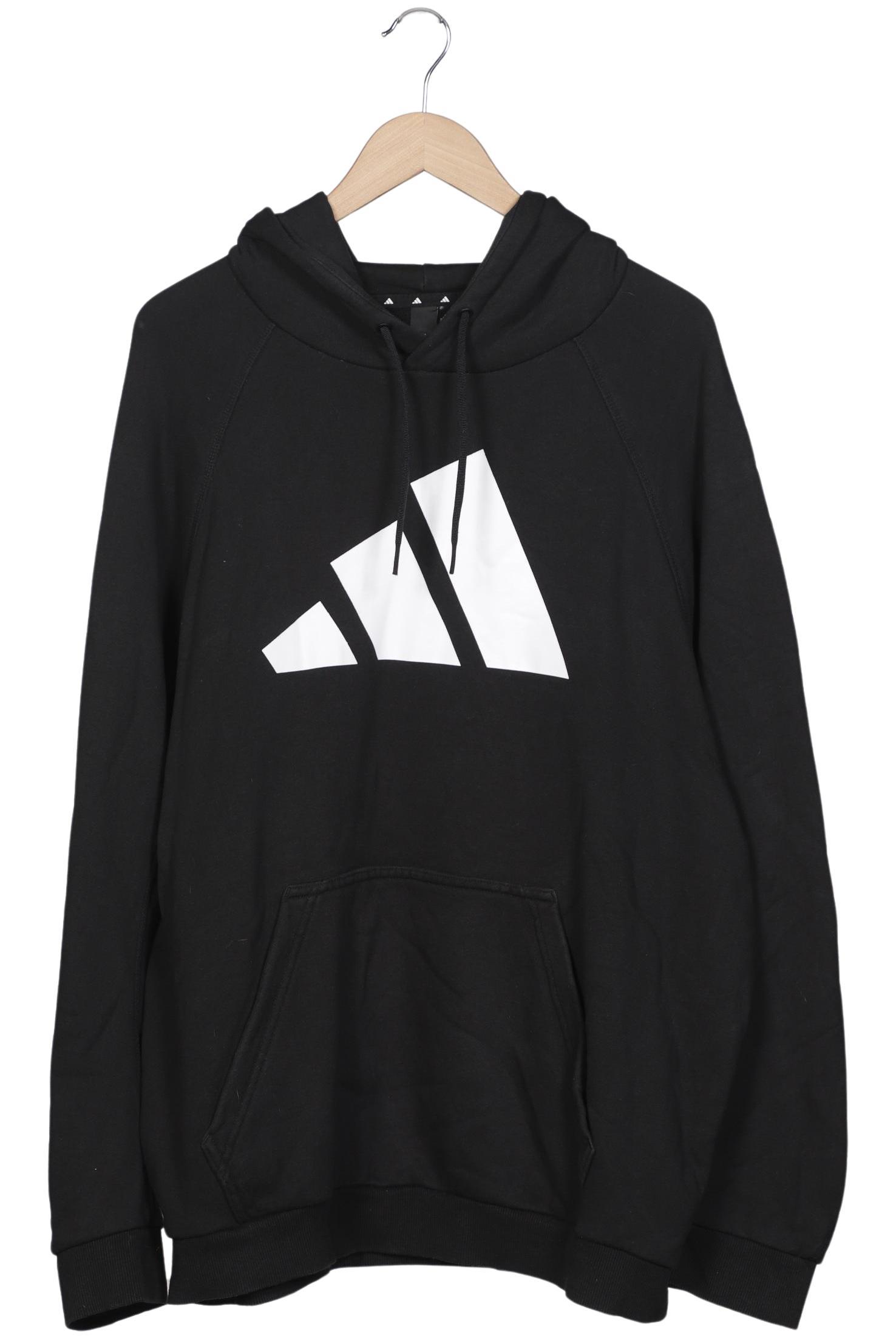 

adidas Herren Kapuzenpullover, schwarz, Gr. 56