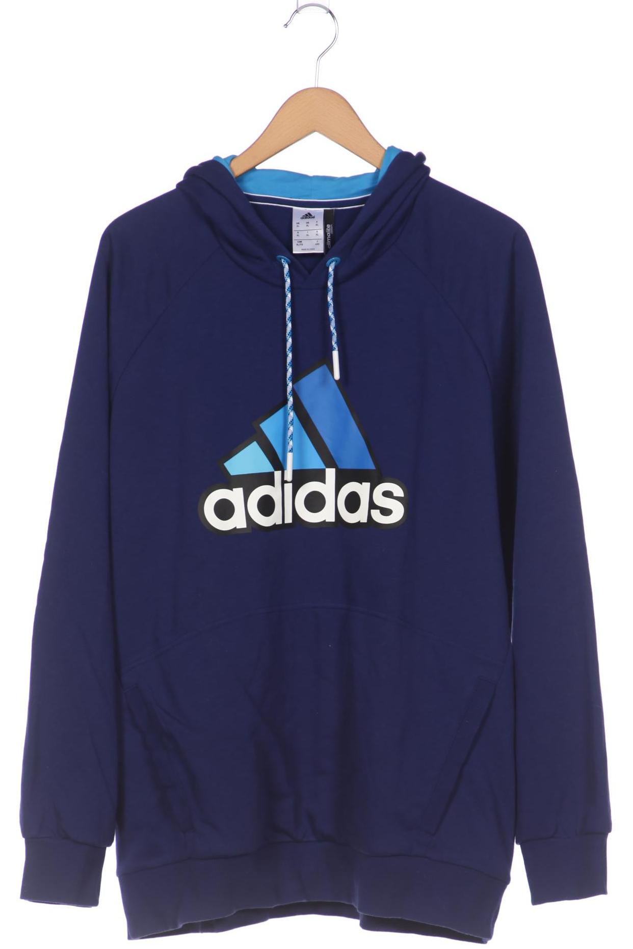 

adidas Herren Kapuzenpullover, marineblau, Gr. 54