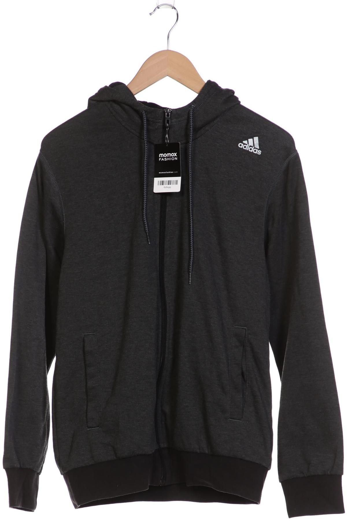 

adidas Herren Kapuzenpullover, grau, Gr. 48