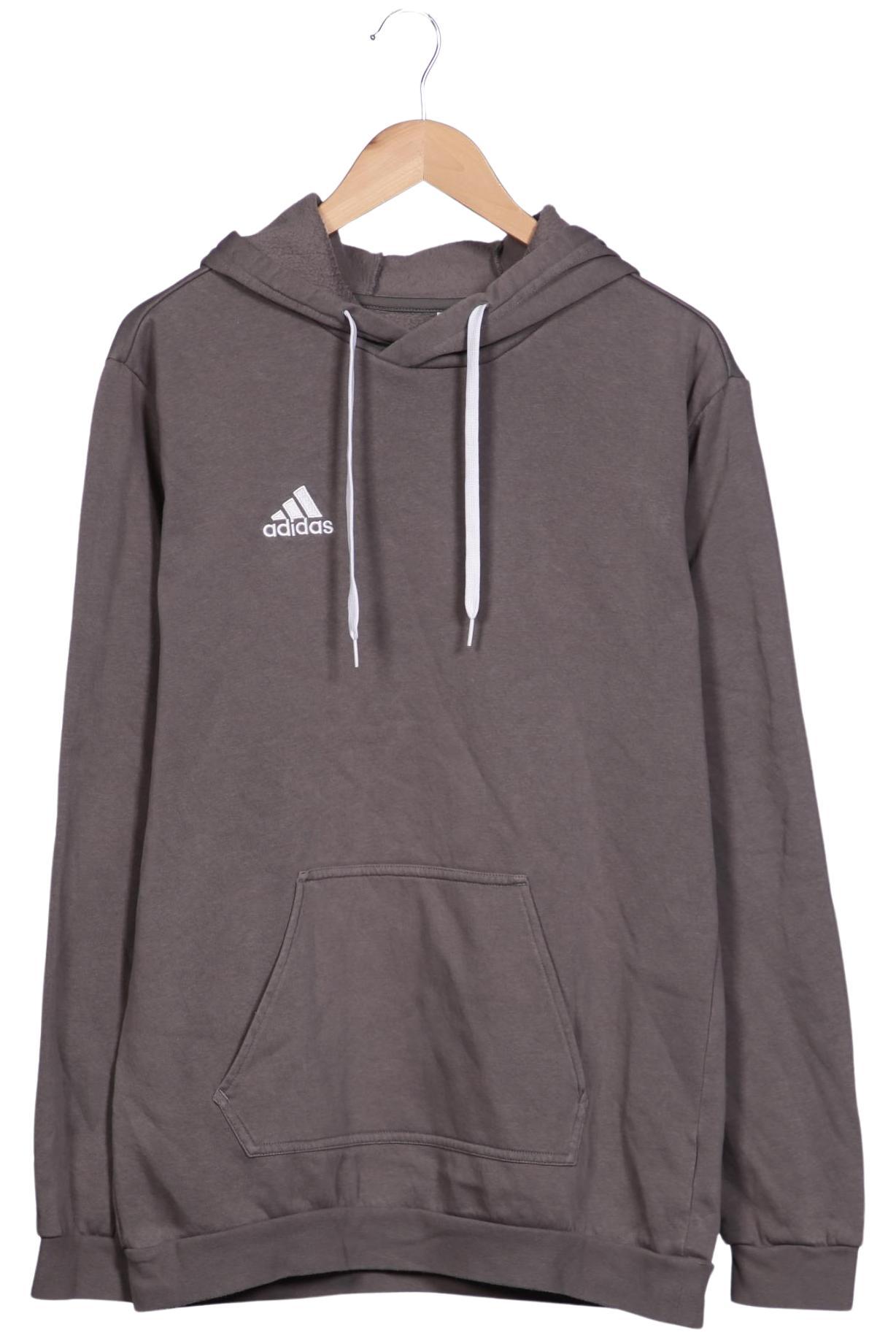 

adidas Herren Kapuzenpullover, grau, Gr. 48