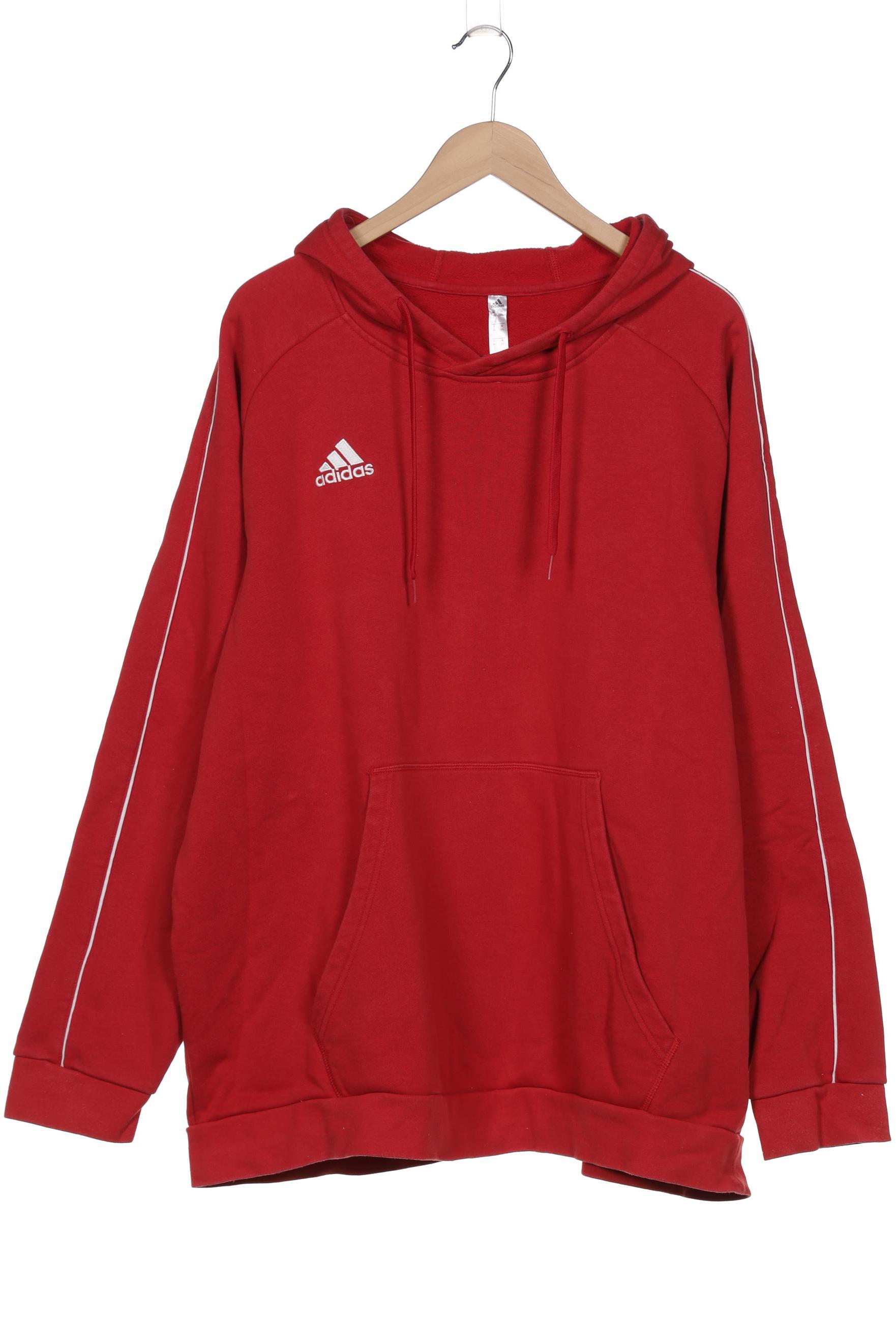 

adidas Herren Kapuzenpullover, rot, Gr. 58
