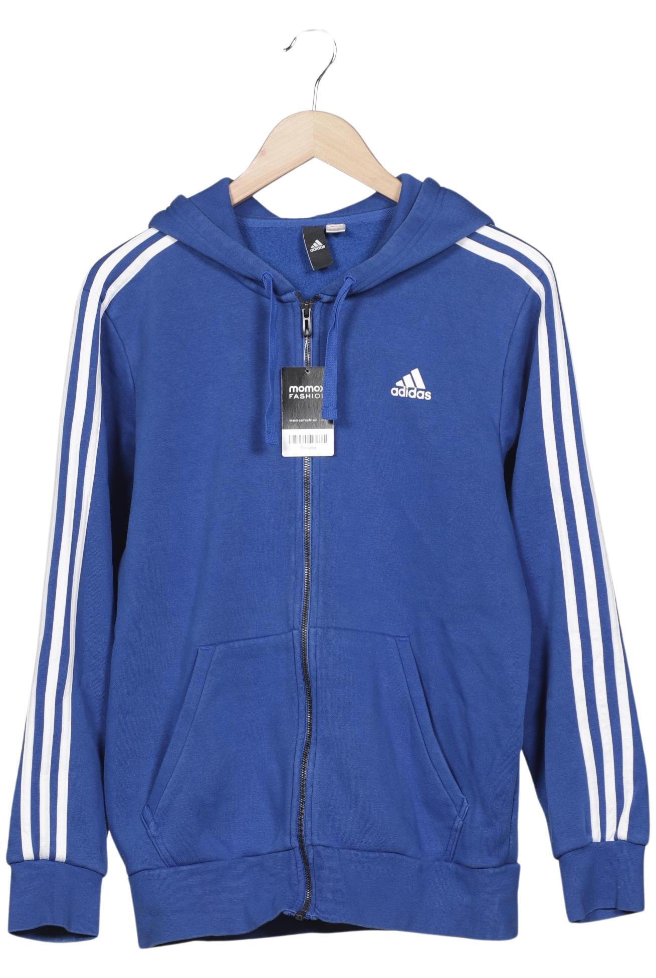 

adidas Herren Kapuzenpullover, blau, Gr. 52