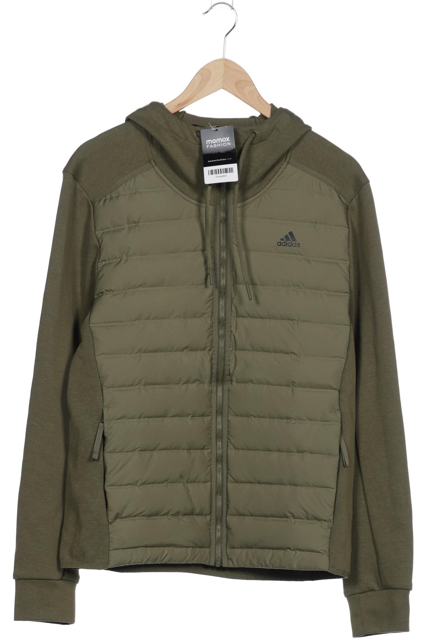 

adidas Herren Kapuzenpullover, grün, Gr. 48