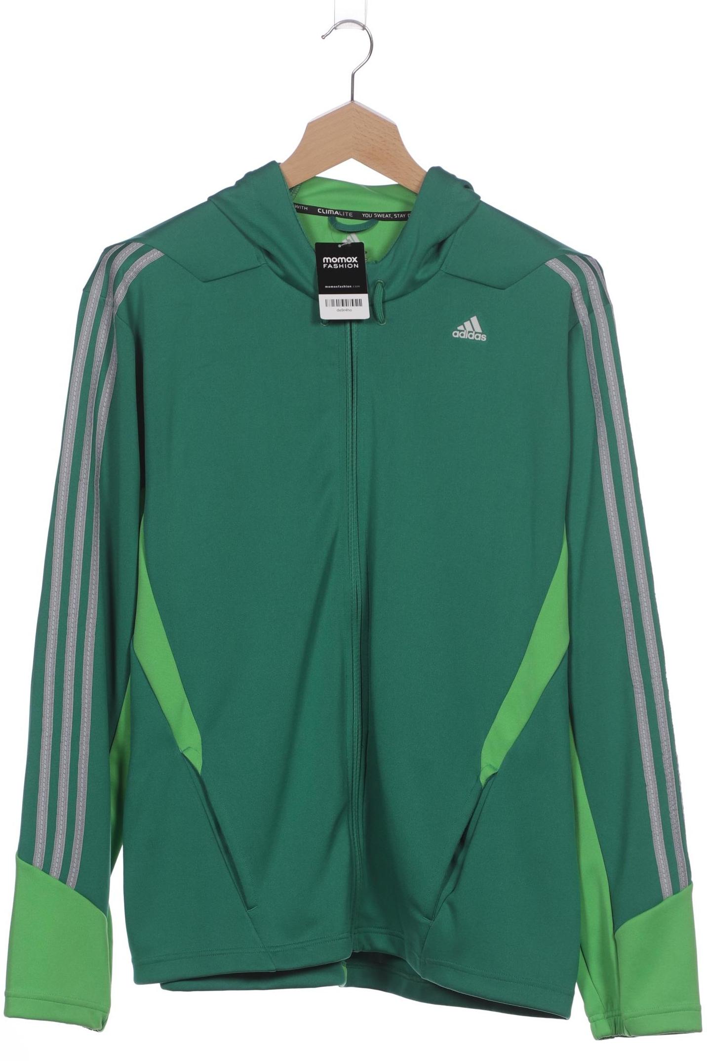 

adidas Herren Kapuzenpullover, grün, Gr. 56