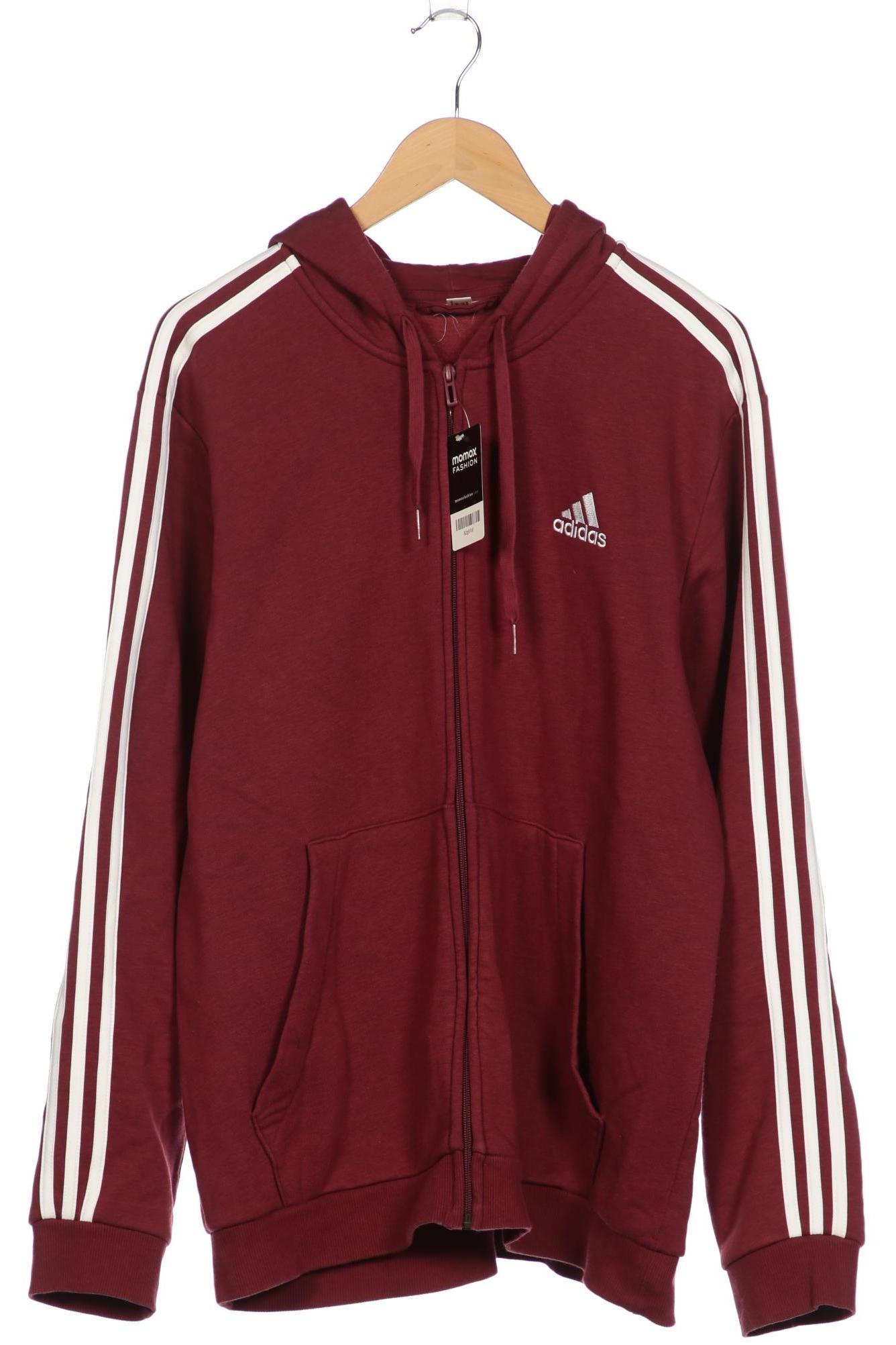 

adidas Herren Kapuzenpullover, bordeaux, Gr. 54